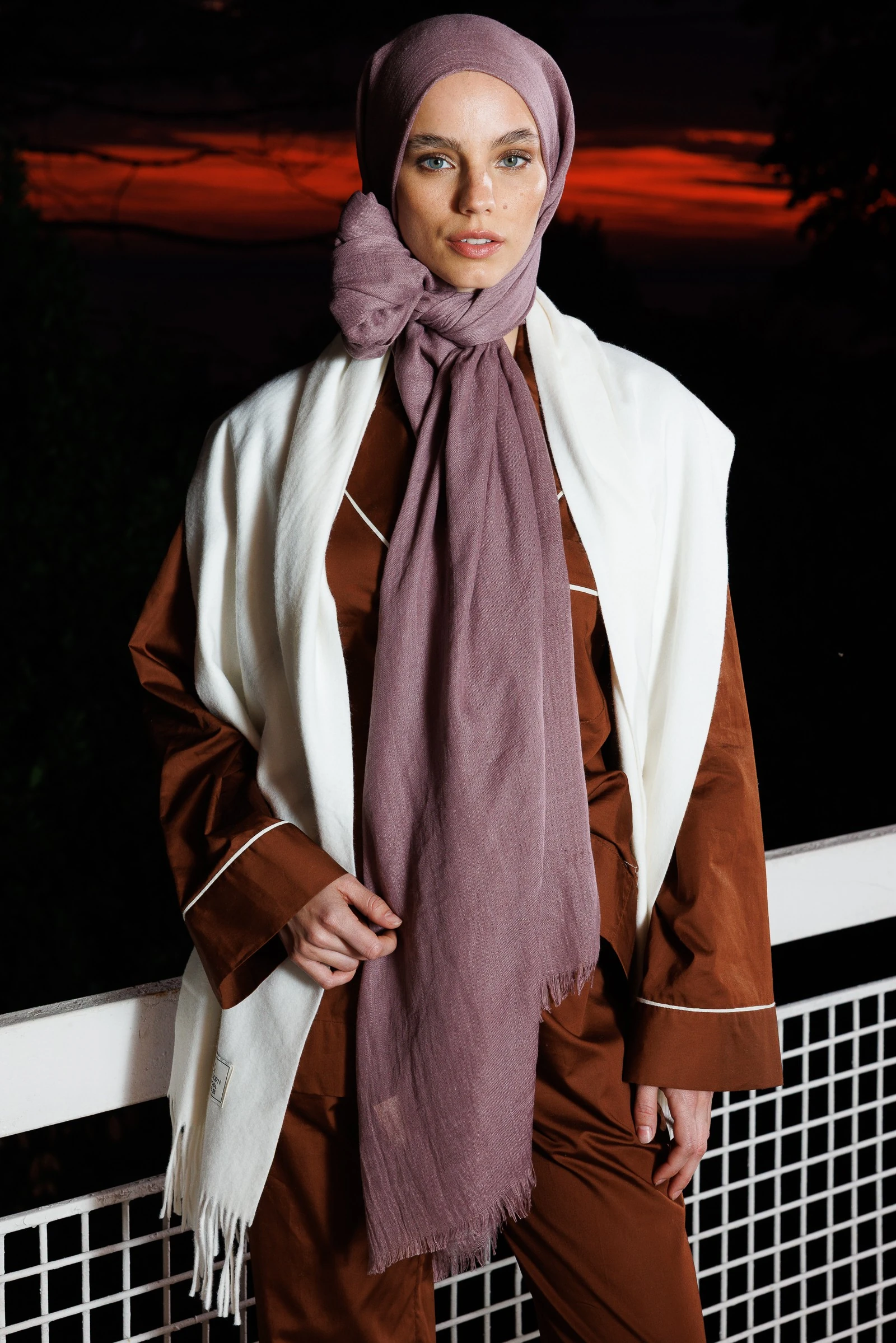 Toptan Dubai Şal - leylak