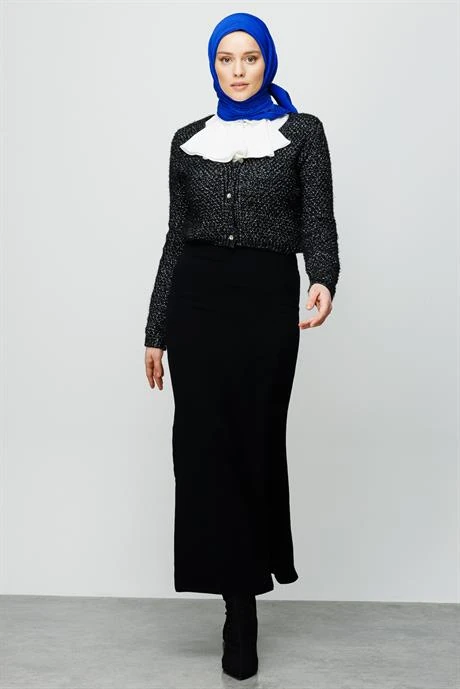 Pleated Scarf - Saxe Blue