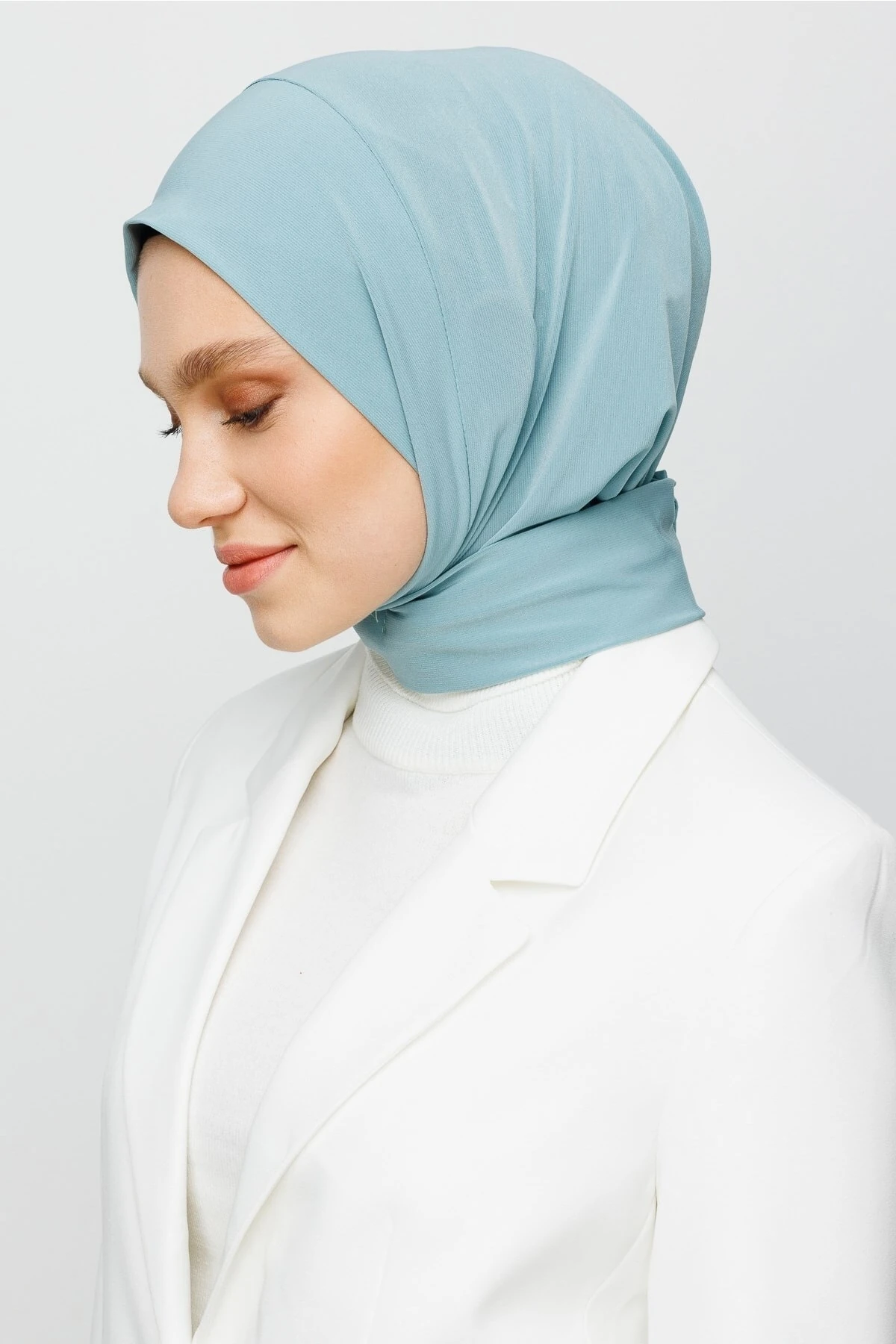 Toptan Hazır Şal - Mint Yeşili