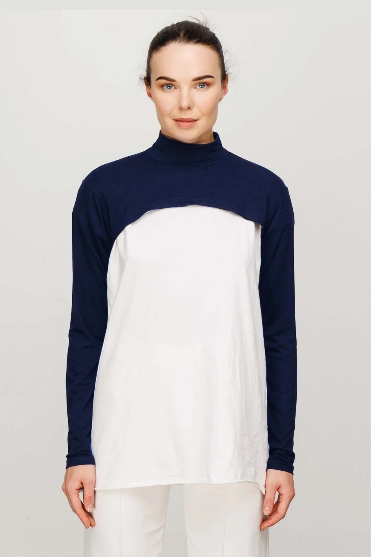 Toptan Boyunluklu Kolluk - Lacivert