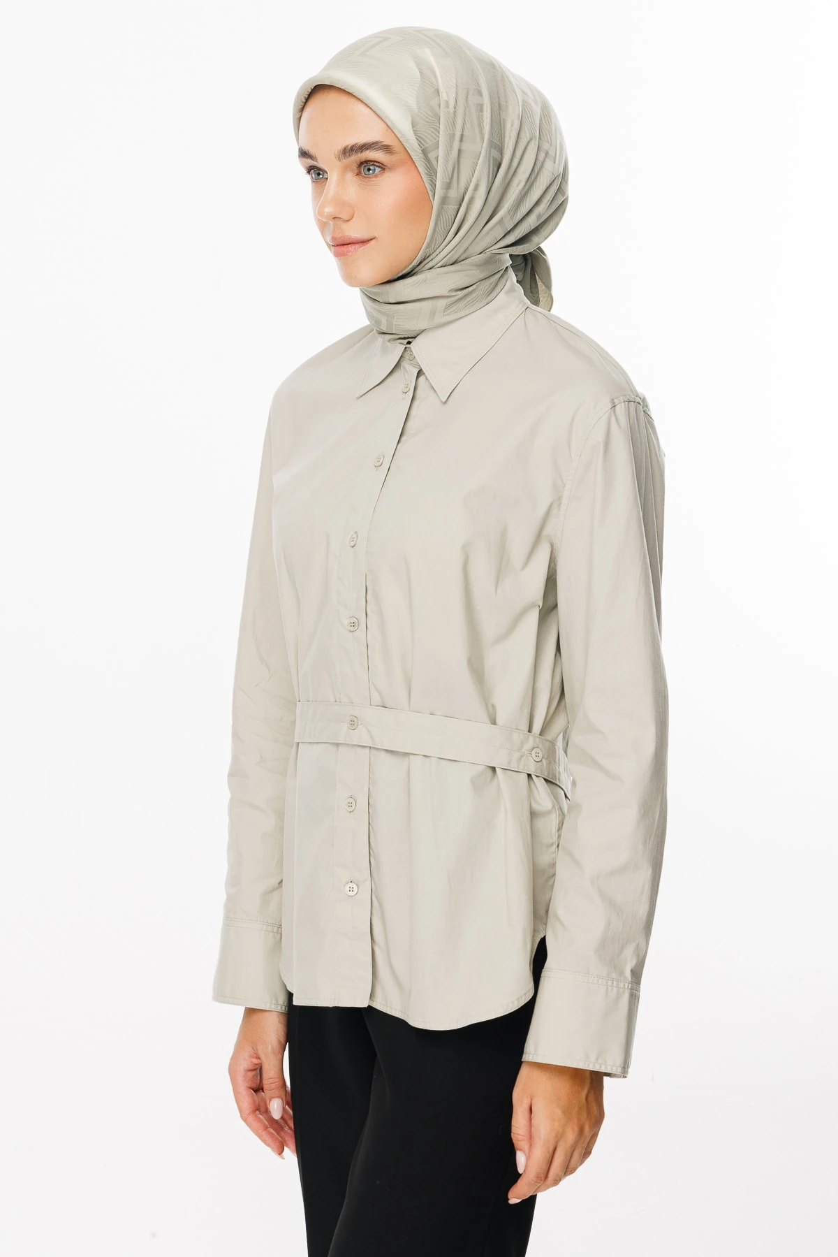 Toptan Viora Desen İpeksi Jakar Eşarp - Ada Çayı