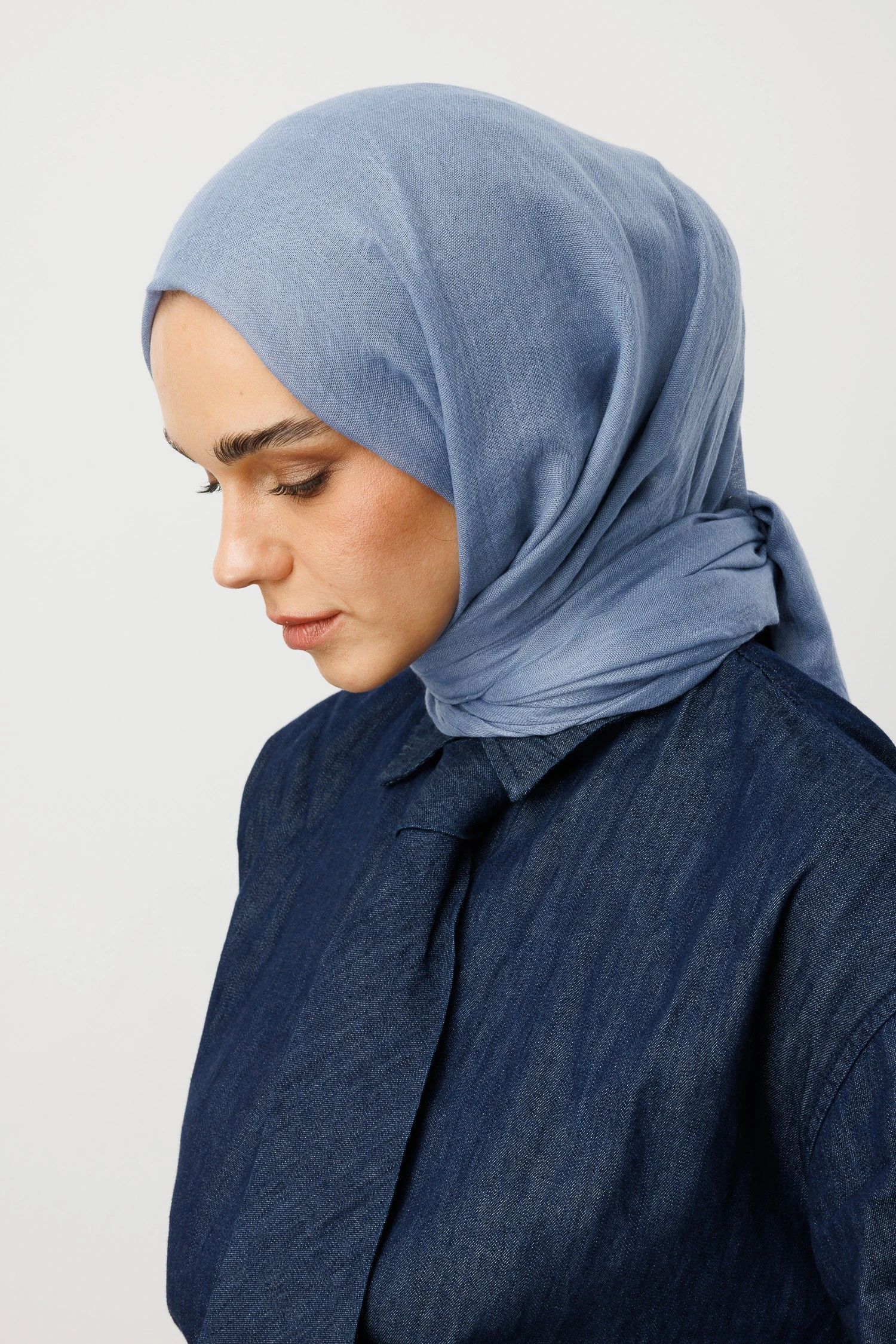 Toptan Dubai Şal - Mavi