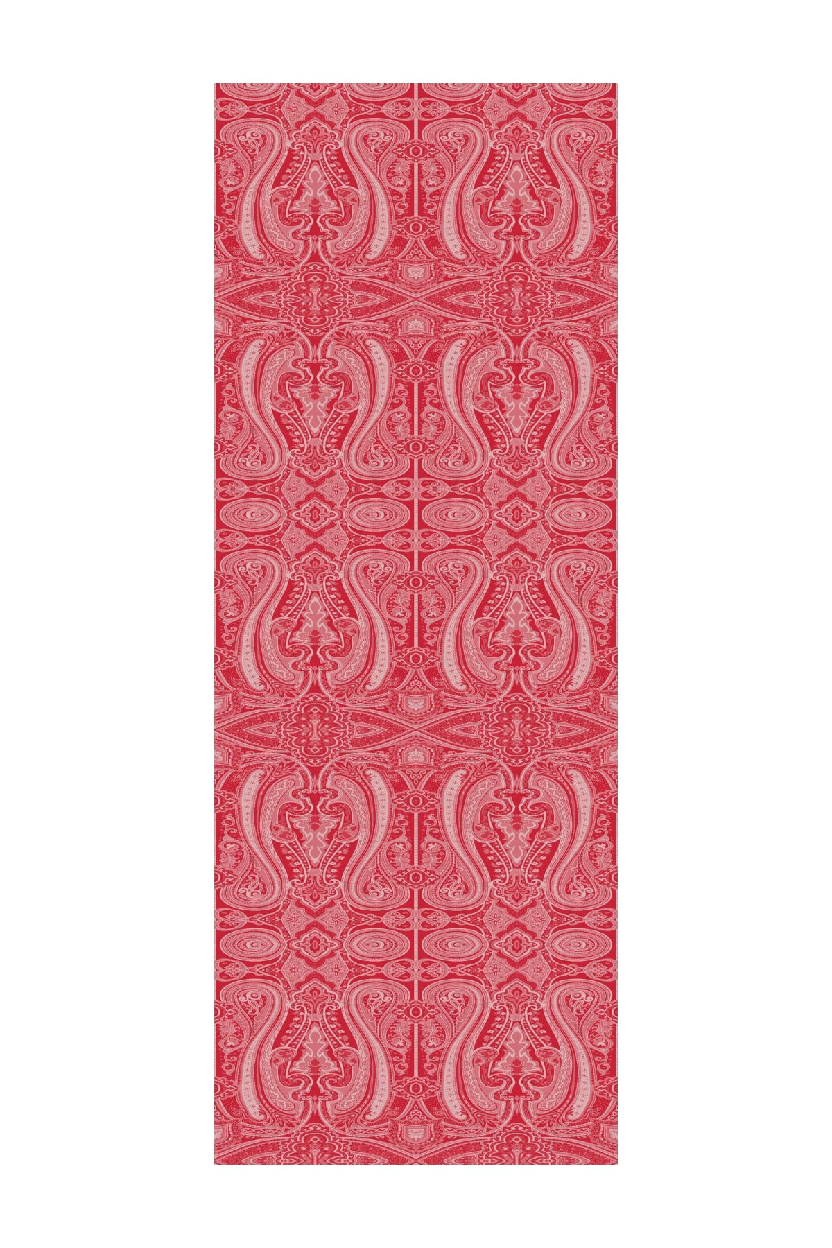 Toptan Liva Desen Shine Line Şal - Bordo-Mint Yeşili