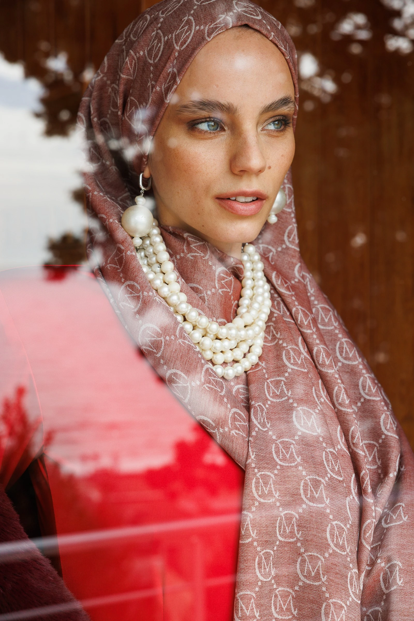 Wholesale Wool Silk Shawls - Tile