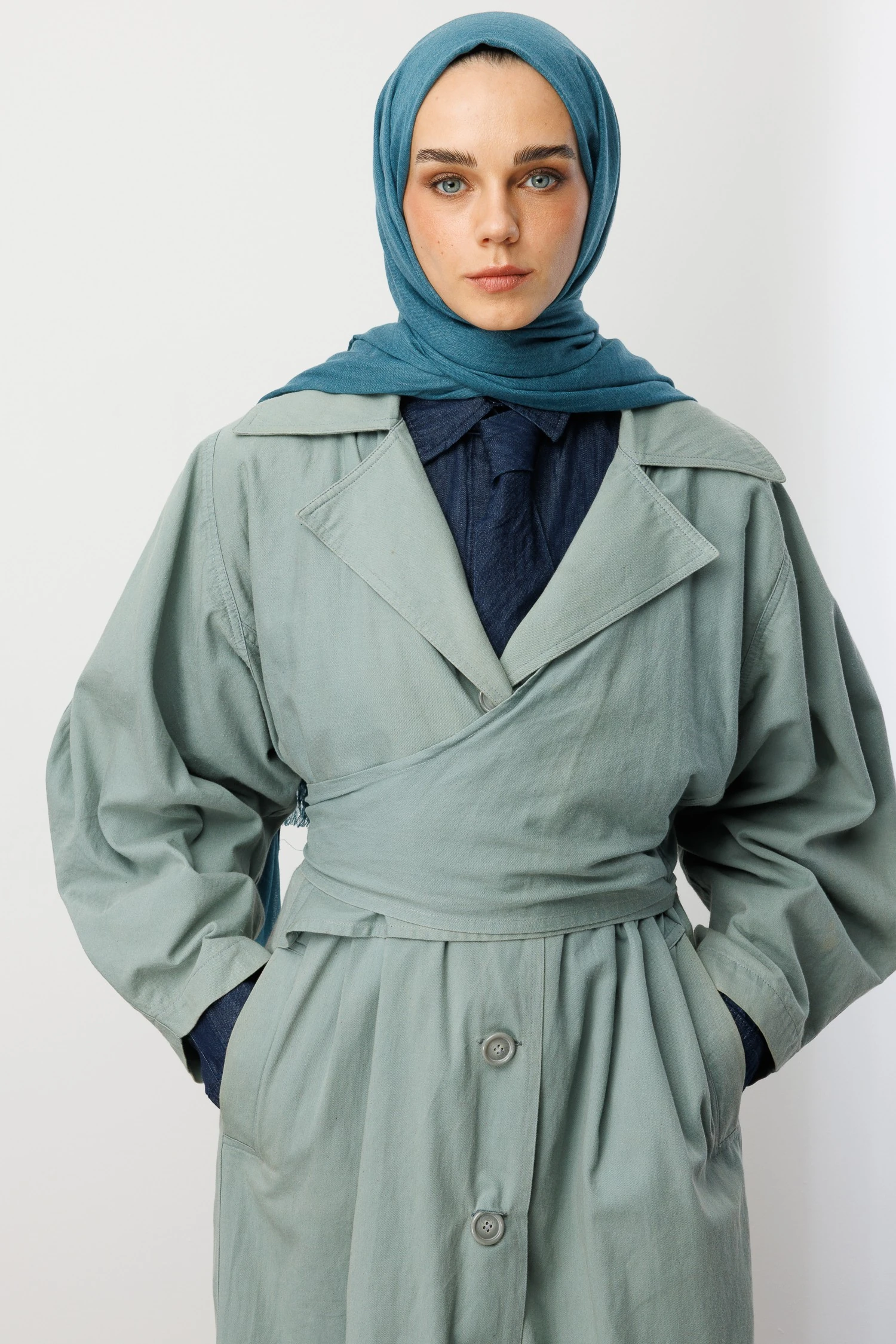 Toptan Dubai Şal - Okyanus