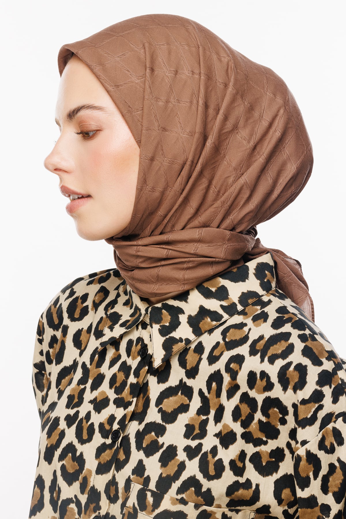 Bamboo Jacquard Scarf - Canyon