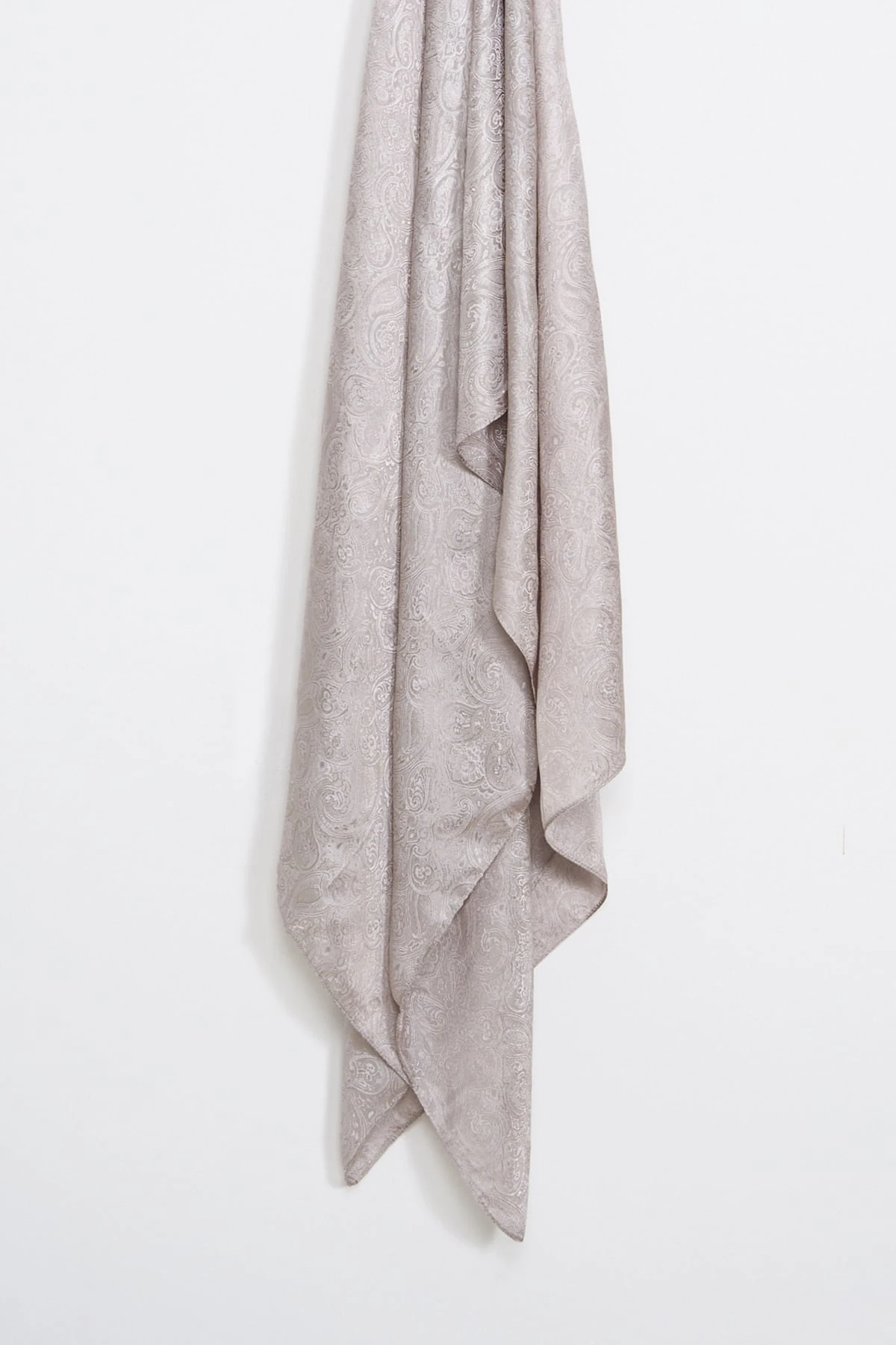 Toptan Moren Desen Shine Line Şal - Vizon-Taş Rengi