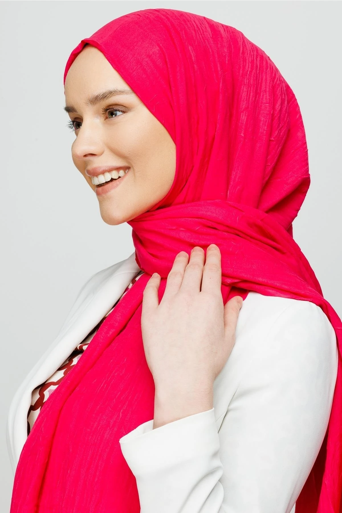 Bamboo Shawl - Fuchsia