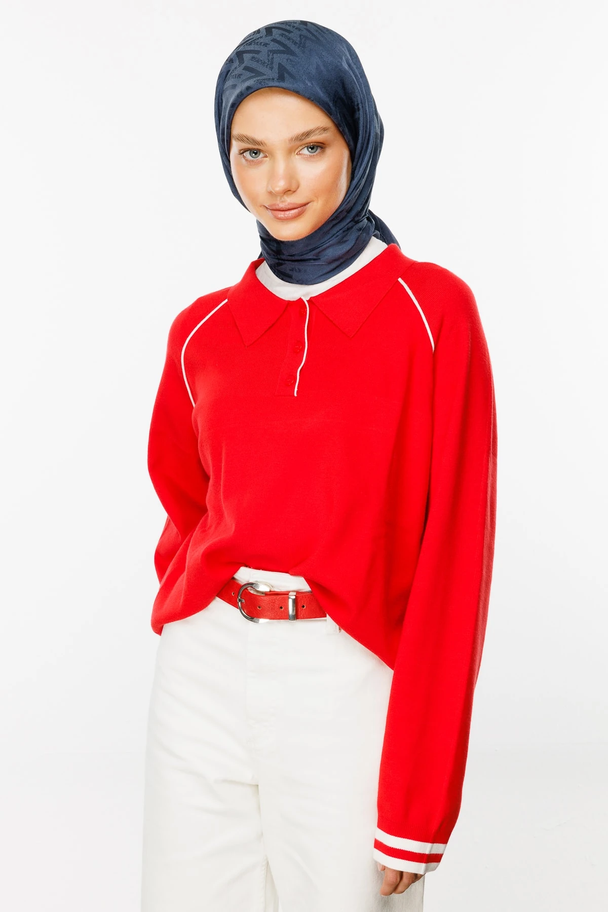 Luxury Jacquard Scarf - Anthracite