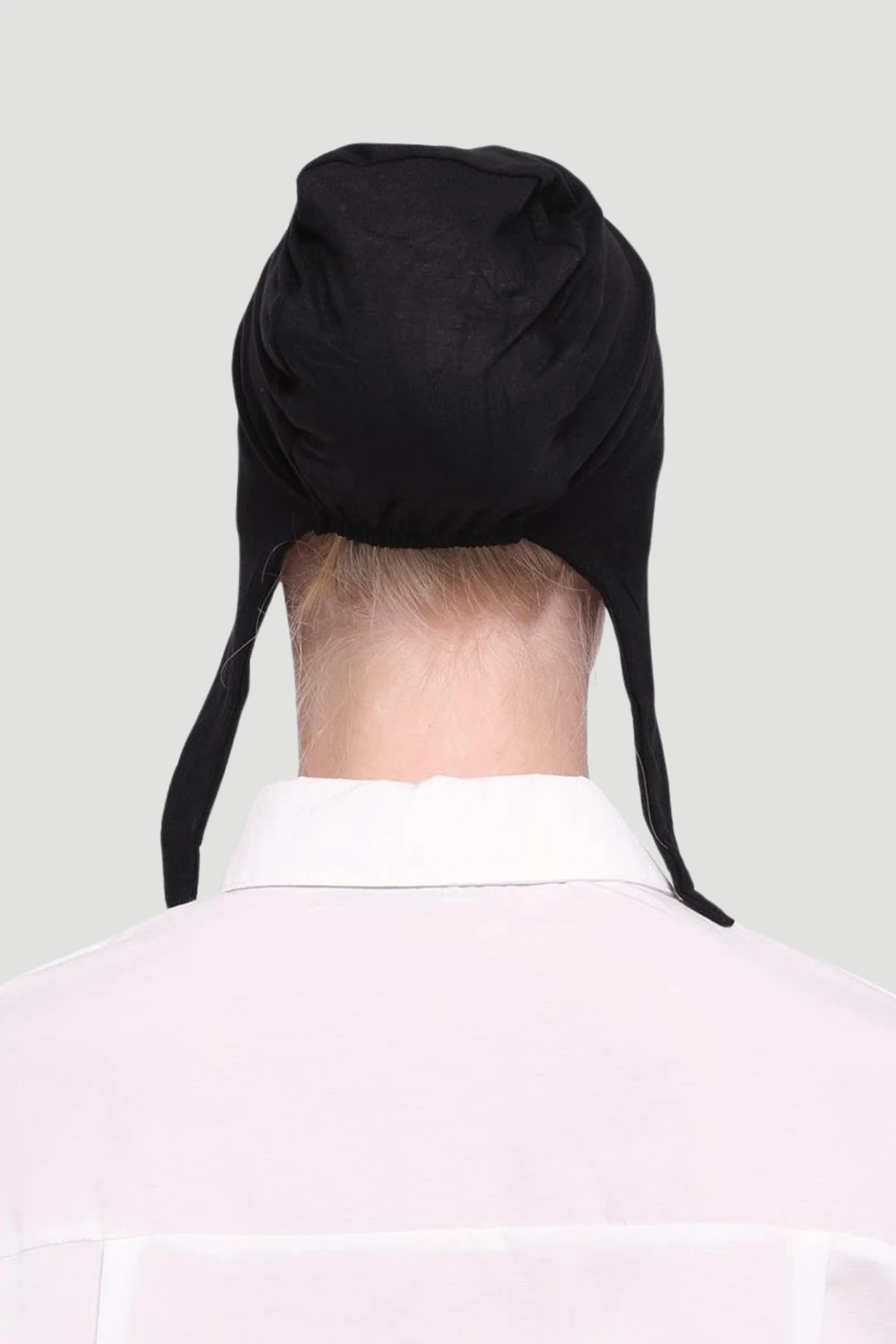 Wholesale Seamless Tied Bonnet - Ecru