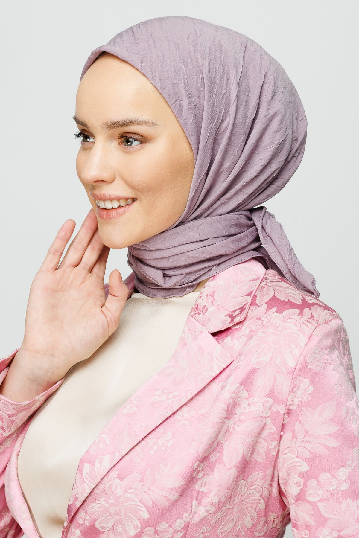 Bamboo Scarf - Lavender Gray