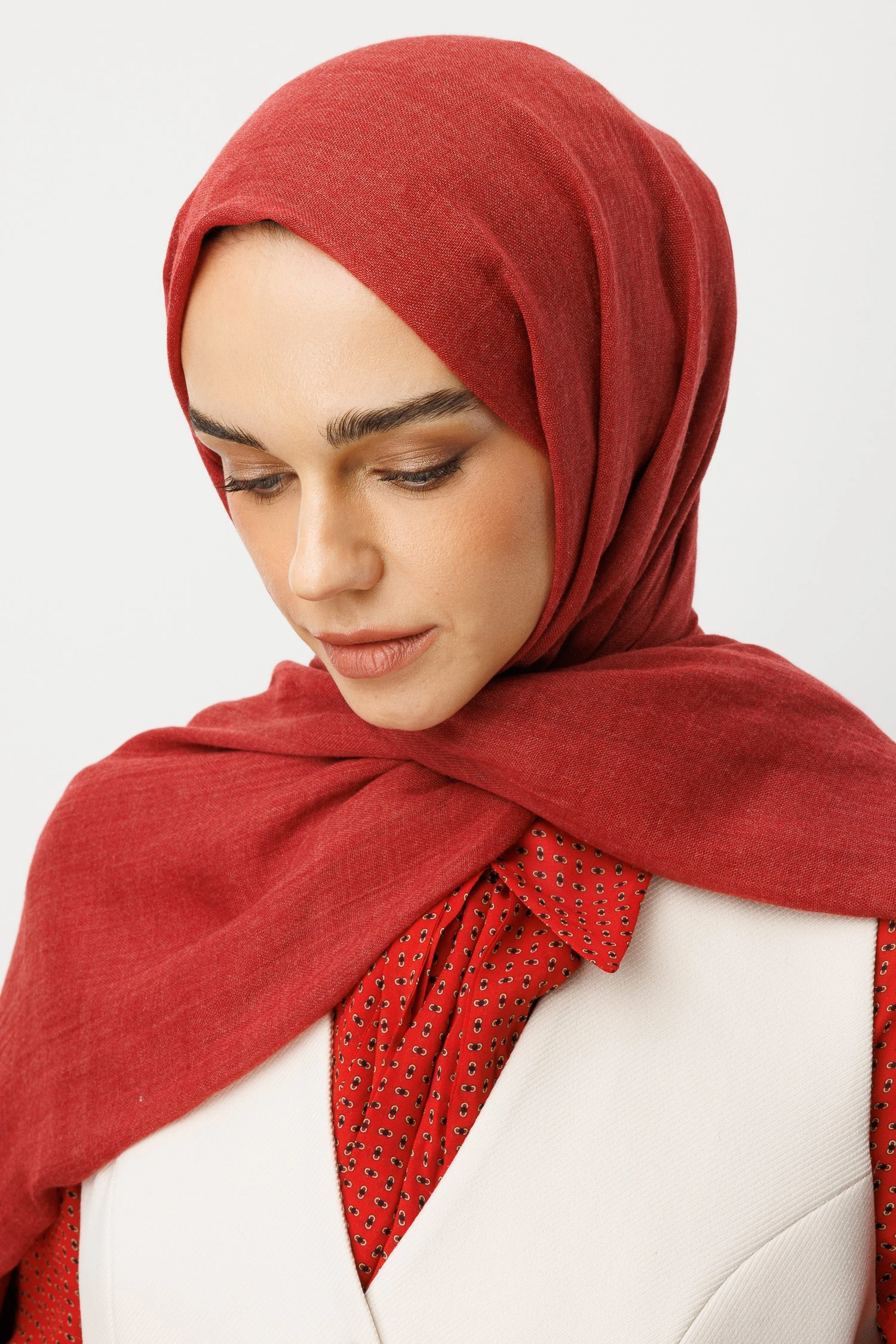 Toptan Dubai Şal - Vişne