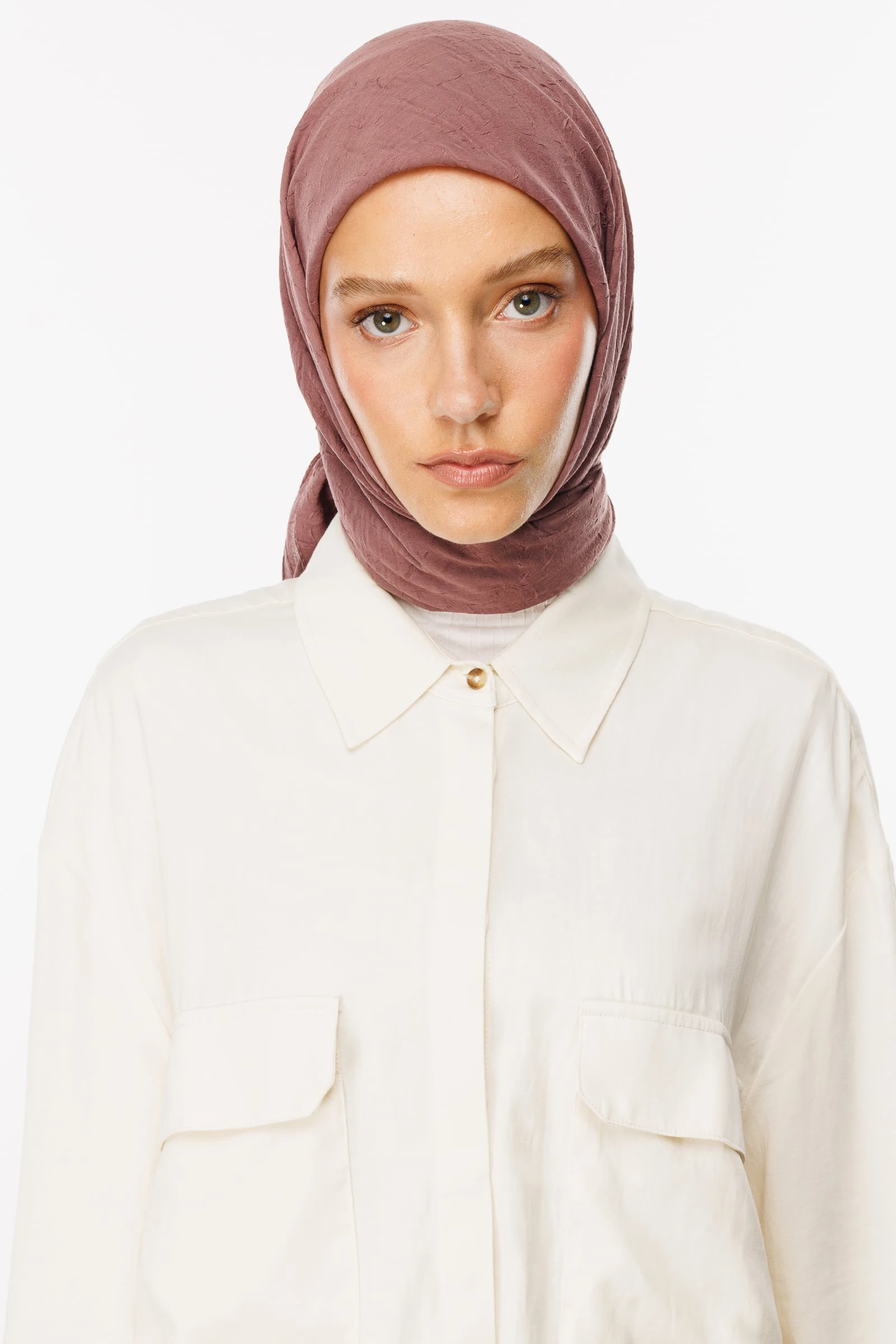 Bamboo Scarf - Garnet