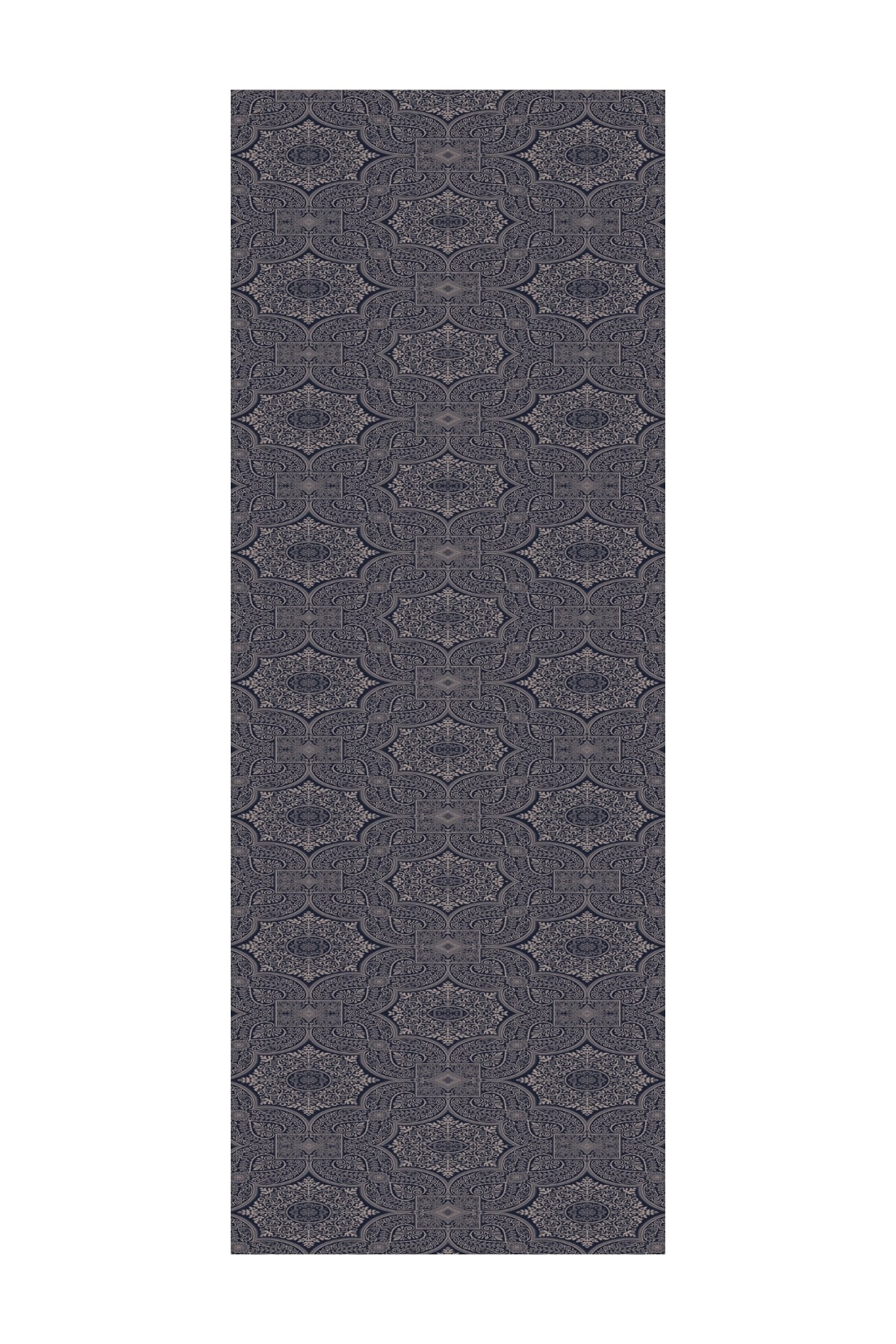 Toptan Vera Desen Shine Line Şal - Lacivert-Bej