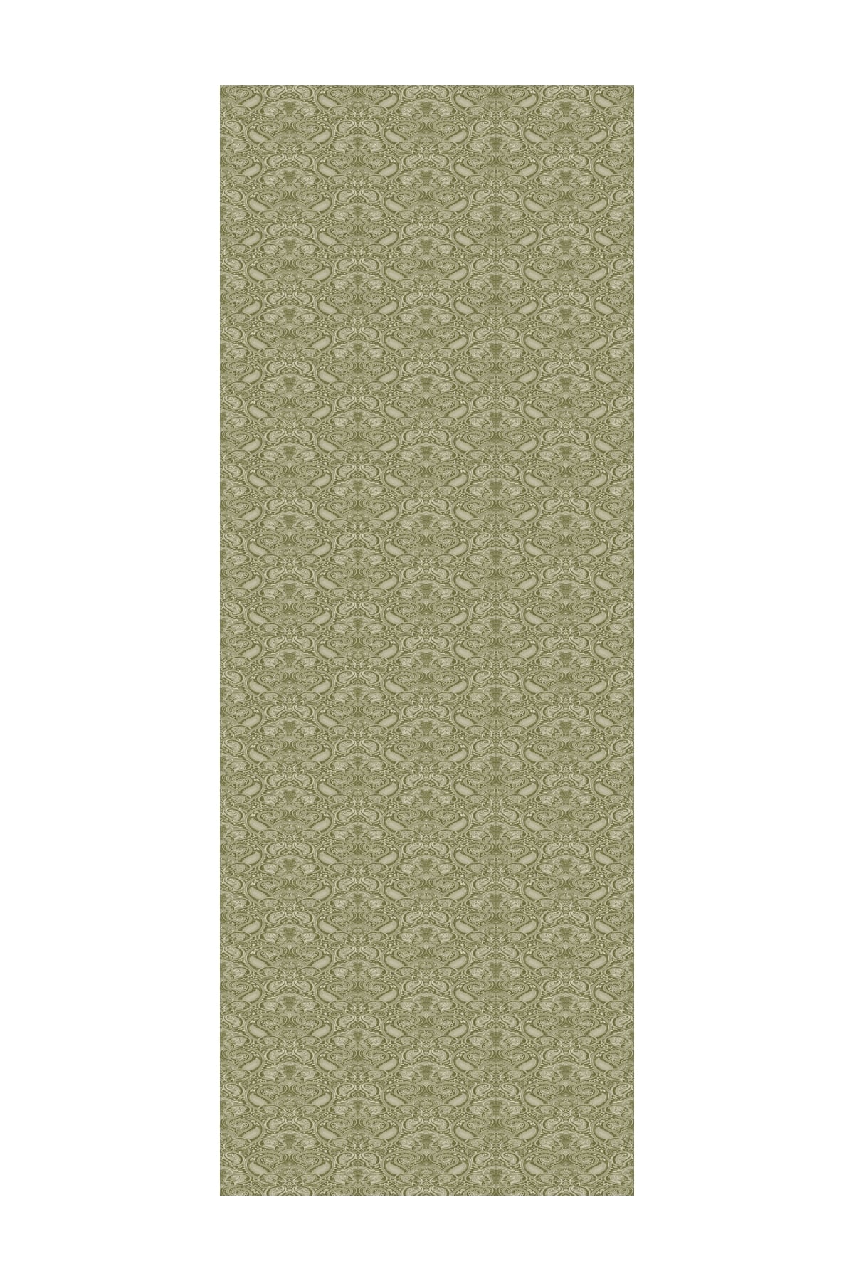 Moren Pattern Shine Line Shawl - Khaki-Salmon