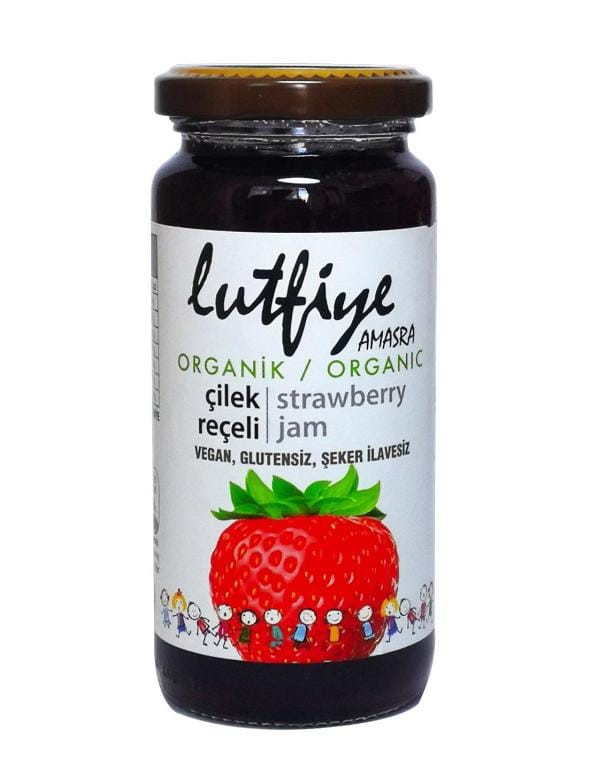 Lütfiye Organik Çilek Reçeli 280 g