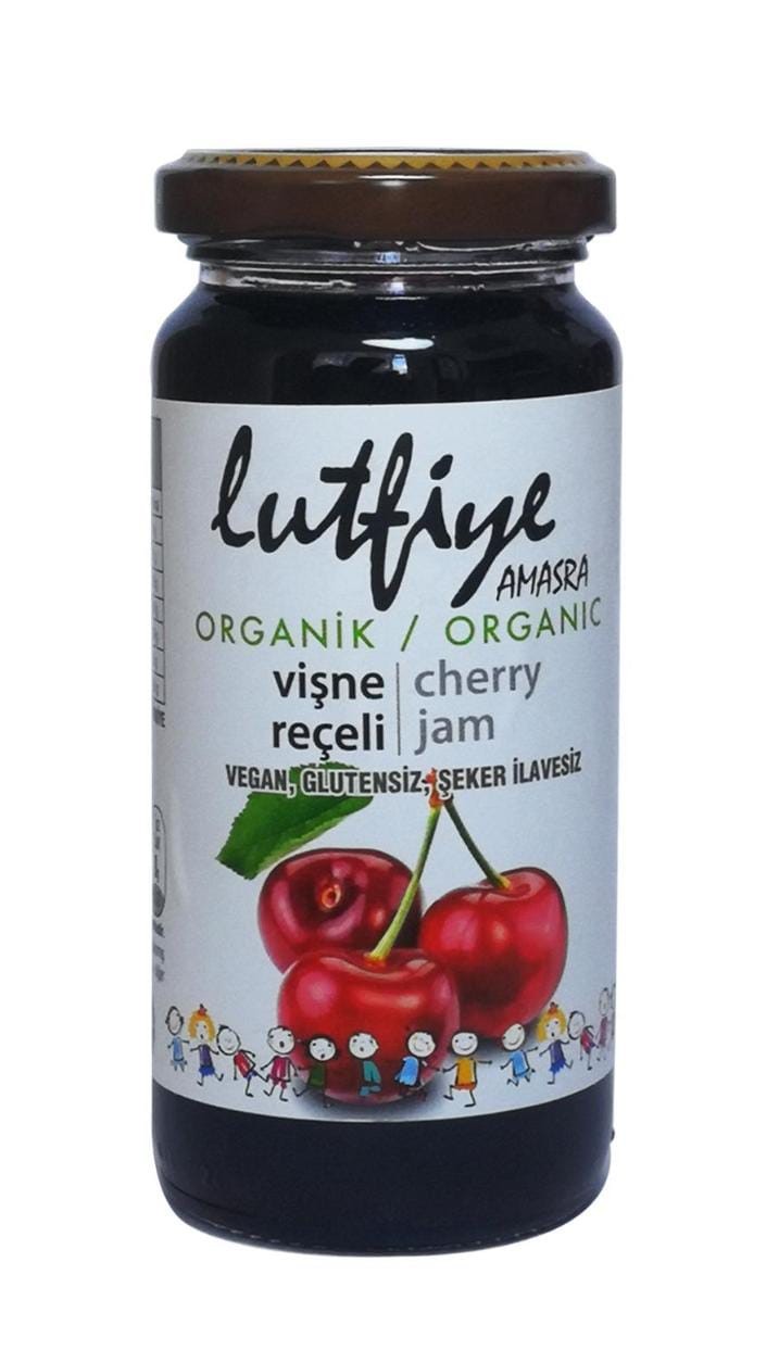 Lütfiye Organik Vişne Reçeli 280 g