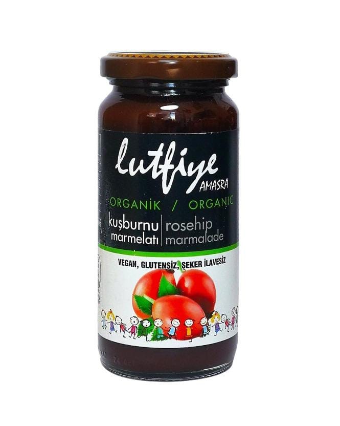 Lütfiye Organik Kuşburnu Marmelatı 280 g