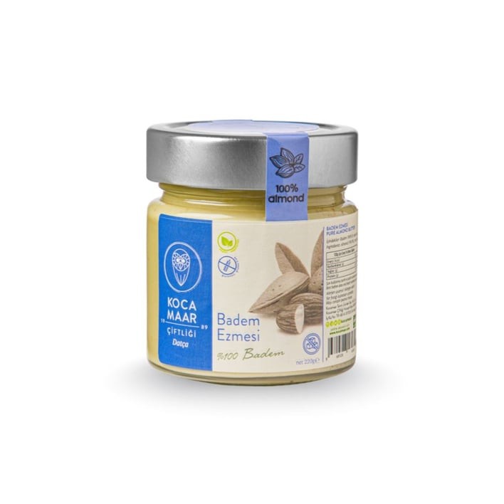 Kocamaar Çiftliği Datça Badem Ezmesi Sade 220 gr
