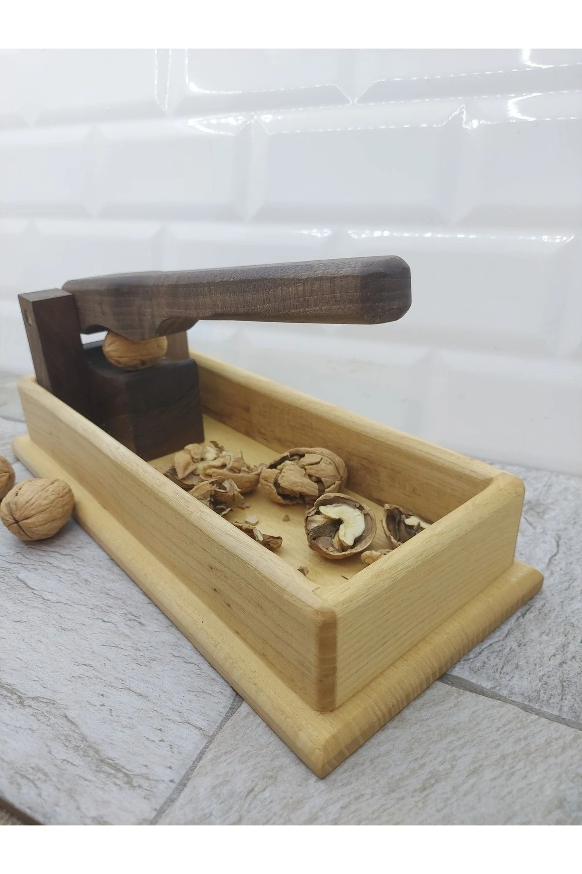 Ahşap El Yapımı Ceviz Kıracağı