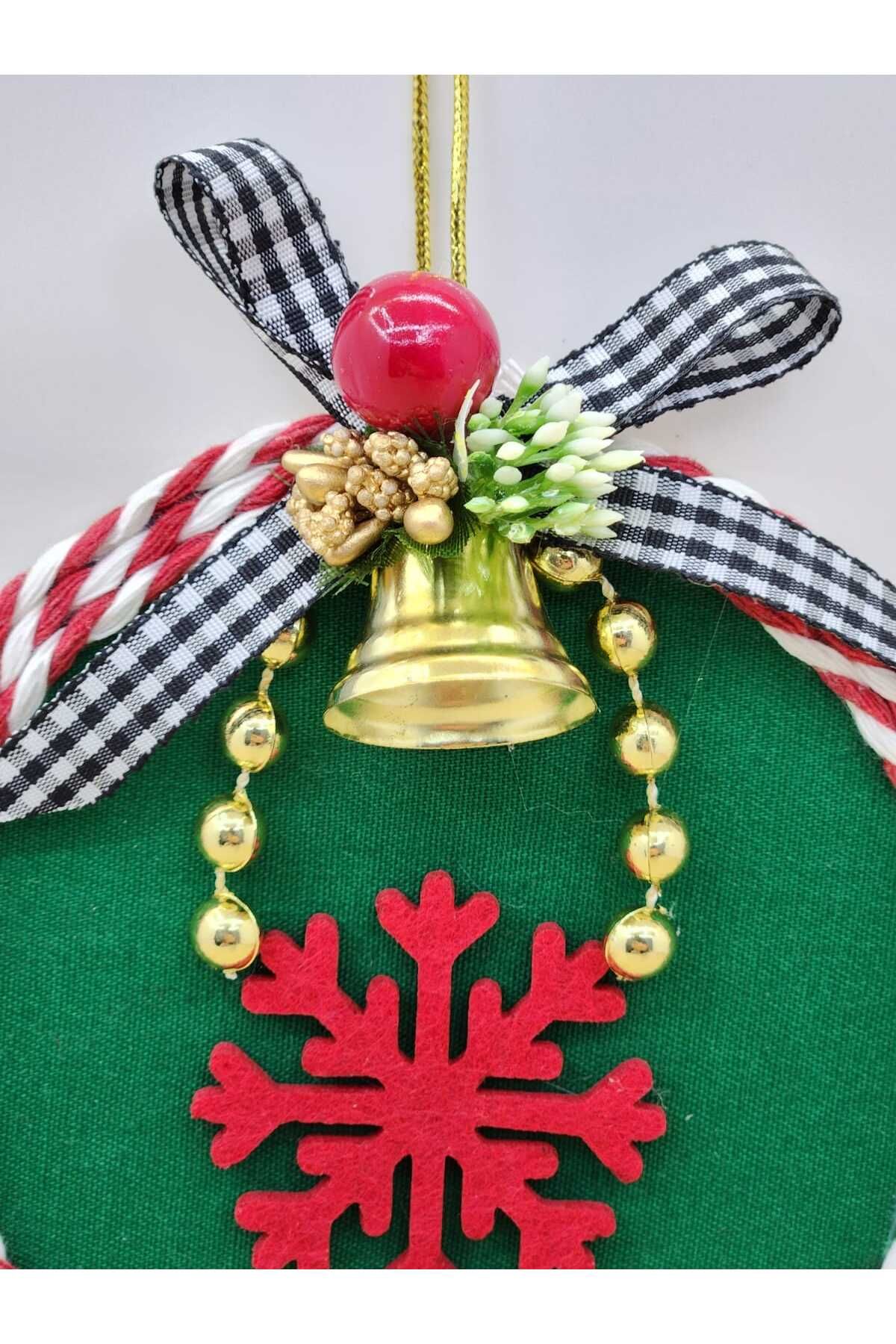 Kar Tanesi Yılbaşı Ağaç Süsü