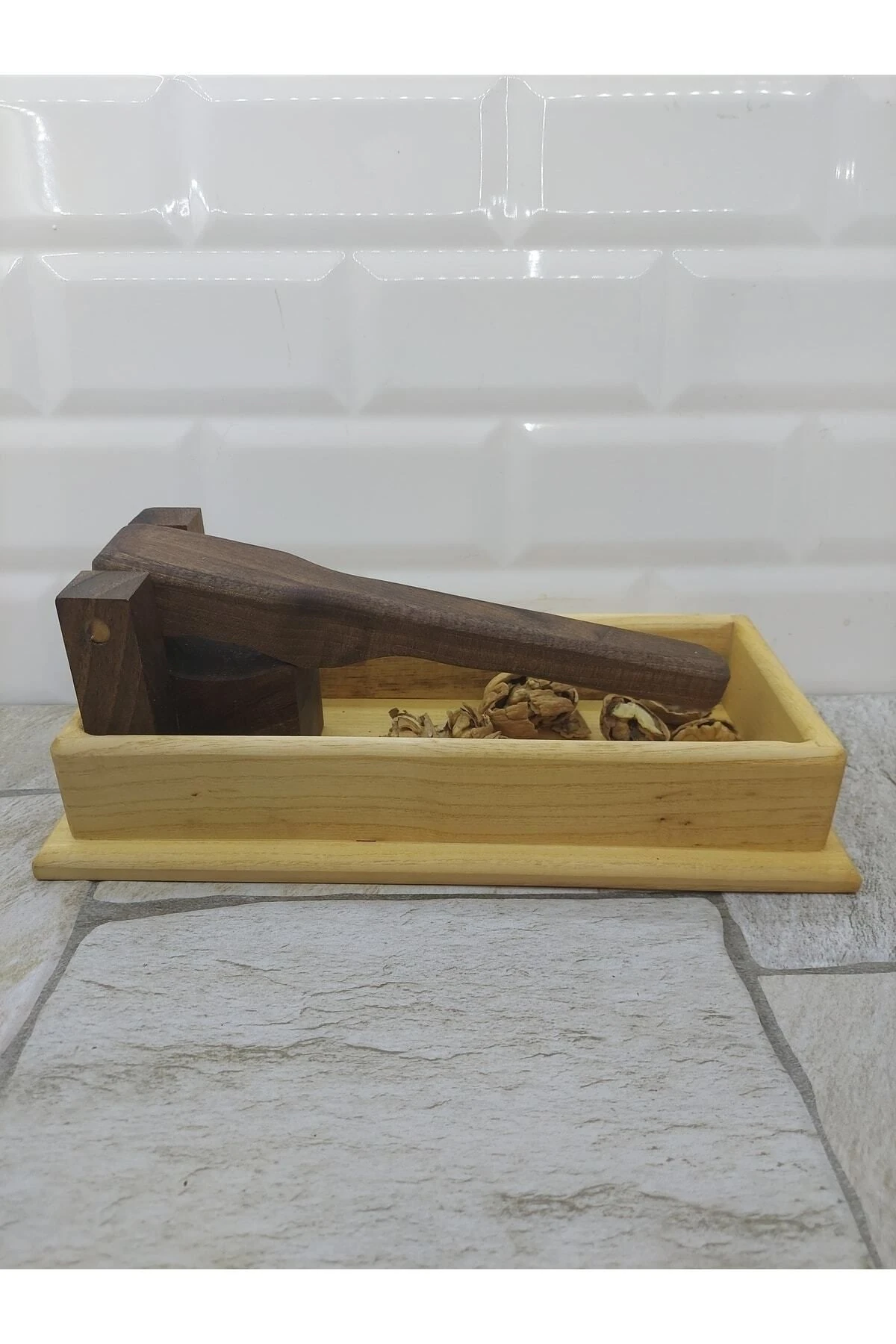 Ahşap El Yapımı Ceviz Kıracağı