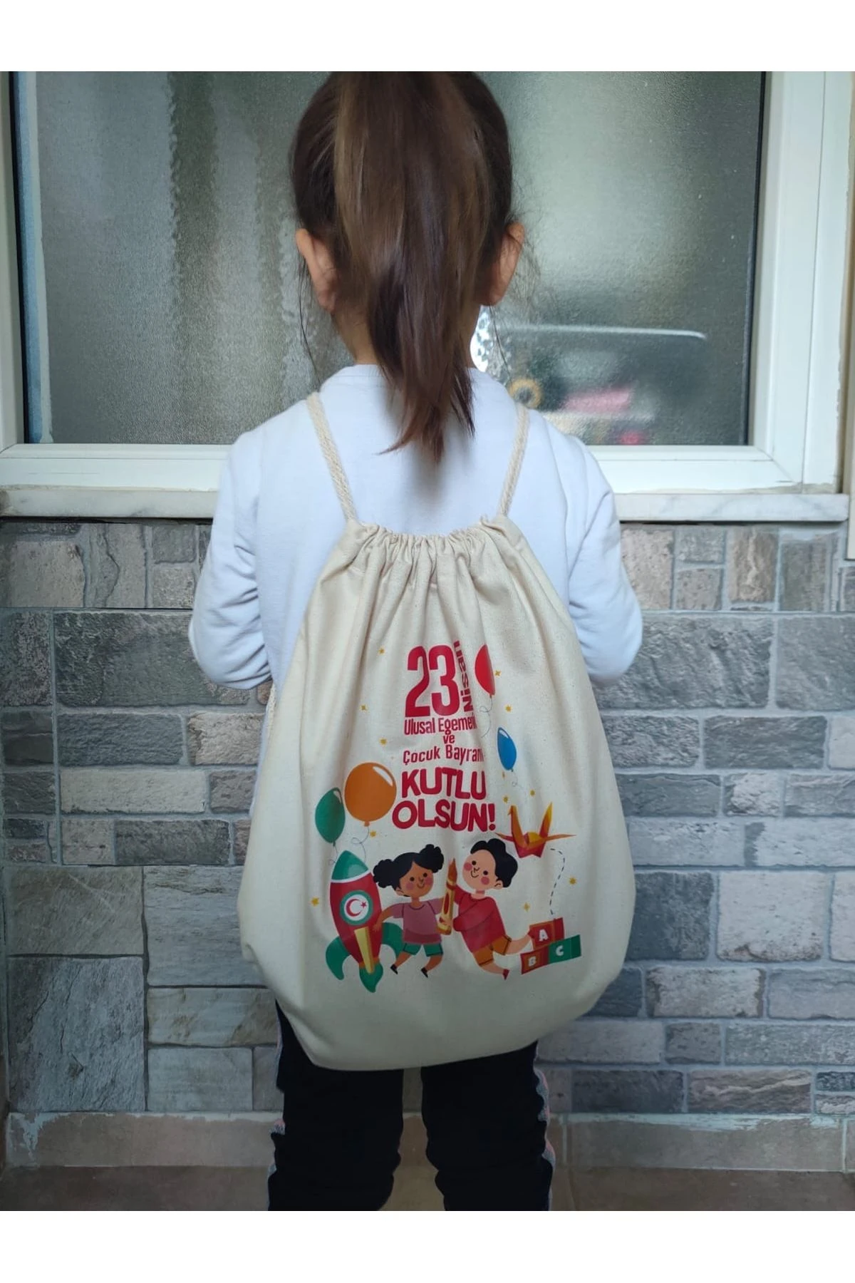 23 Nisan Baskılı Sırt Çantası