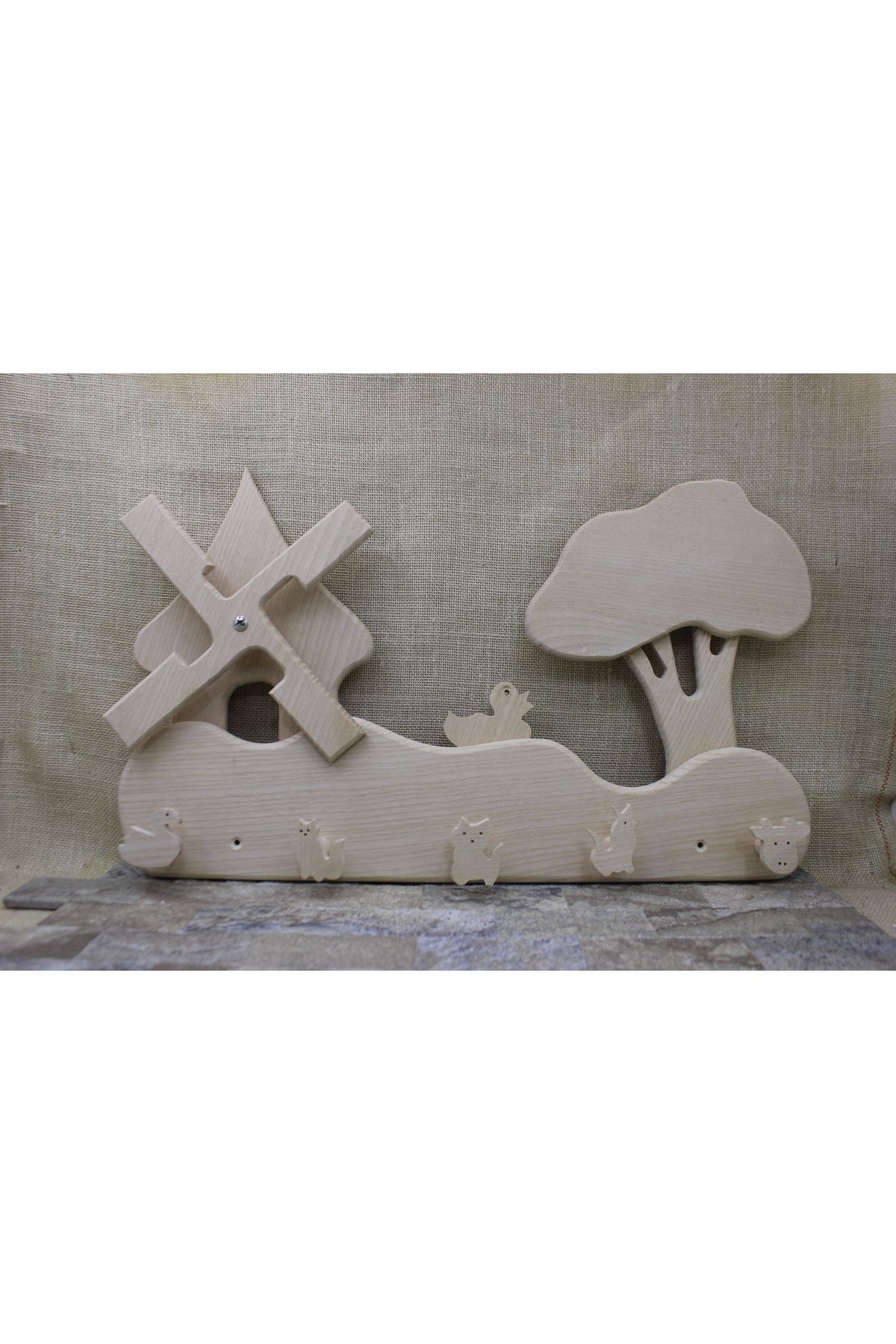 Çocuk Odası Değirmen Askılık