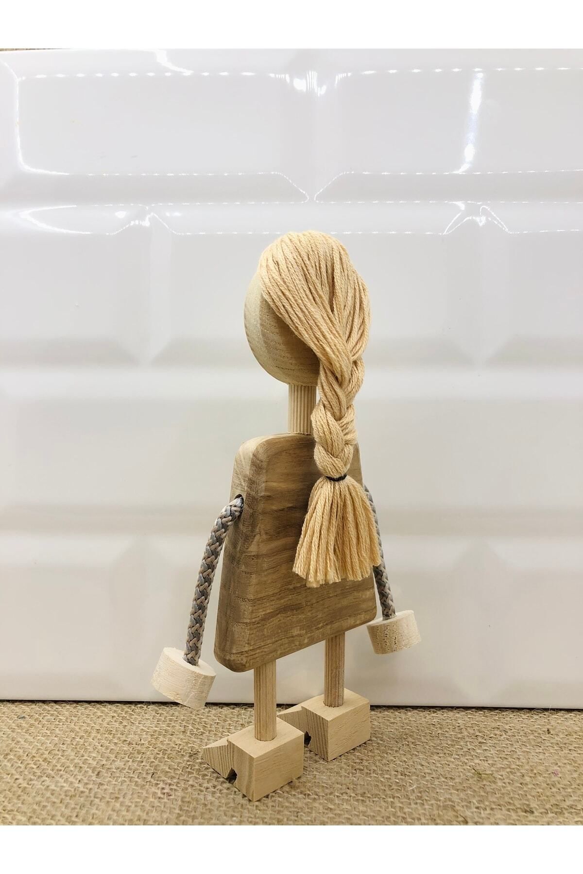 Ahşap Kız Bebek Oyuncak