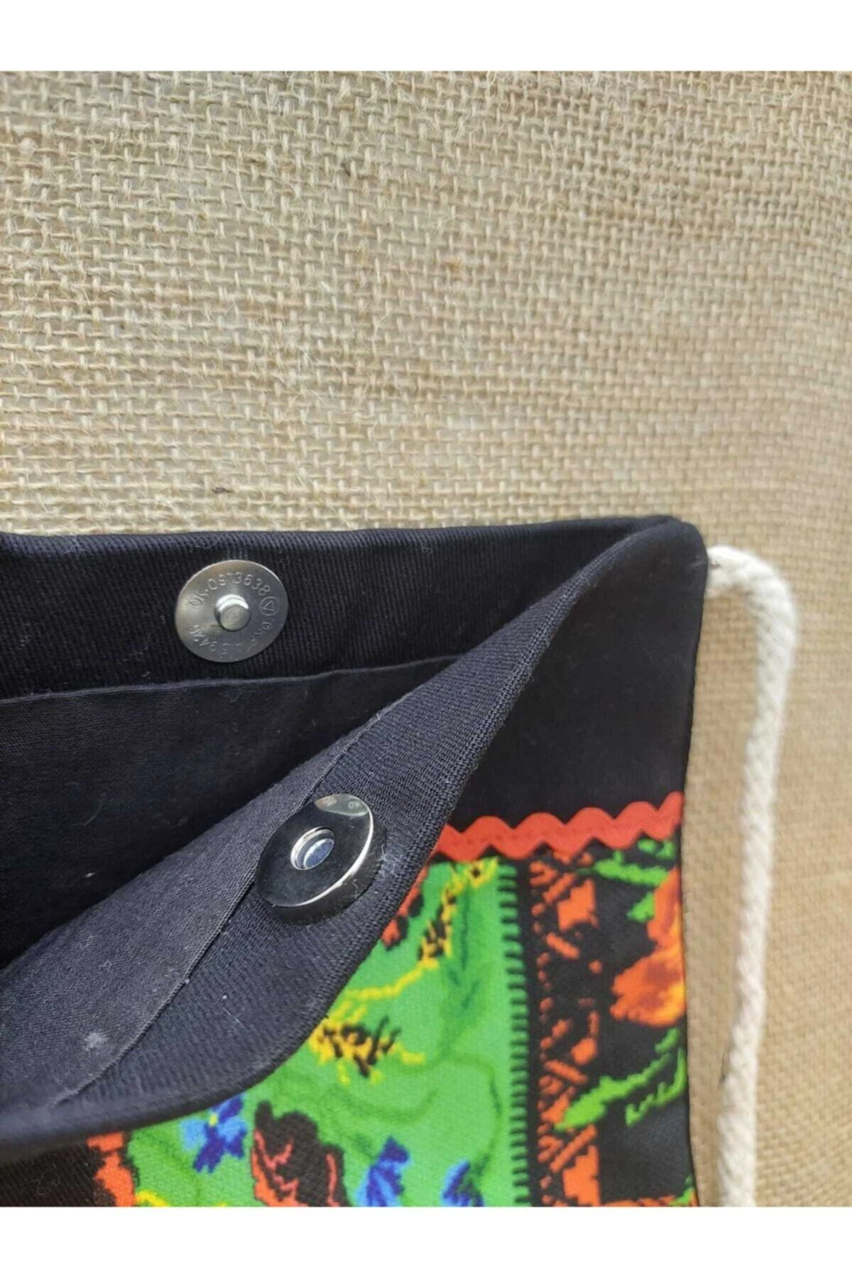 Patchwork Baskılı Kırkyama Çanta