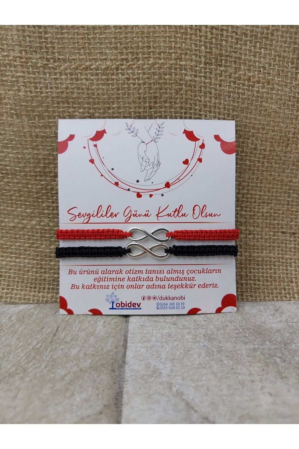 Sevgililer Günü Çift Bileklik Seti