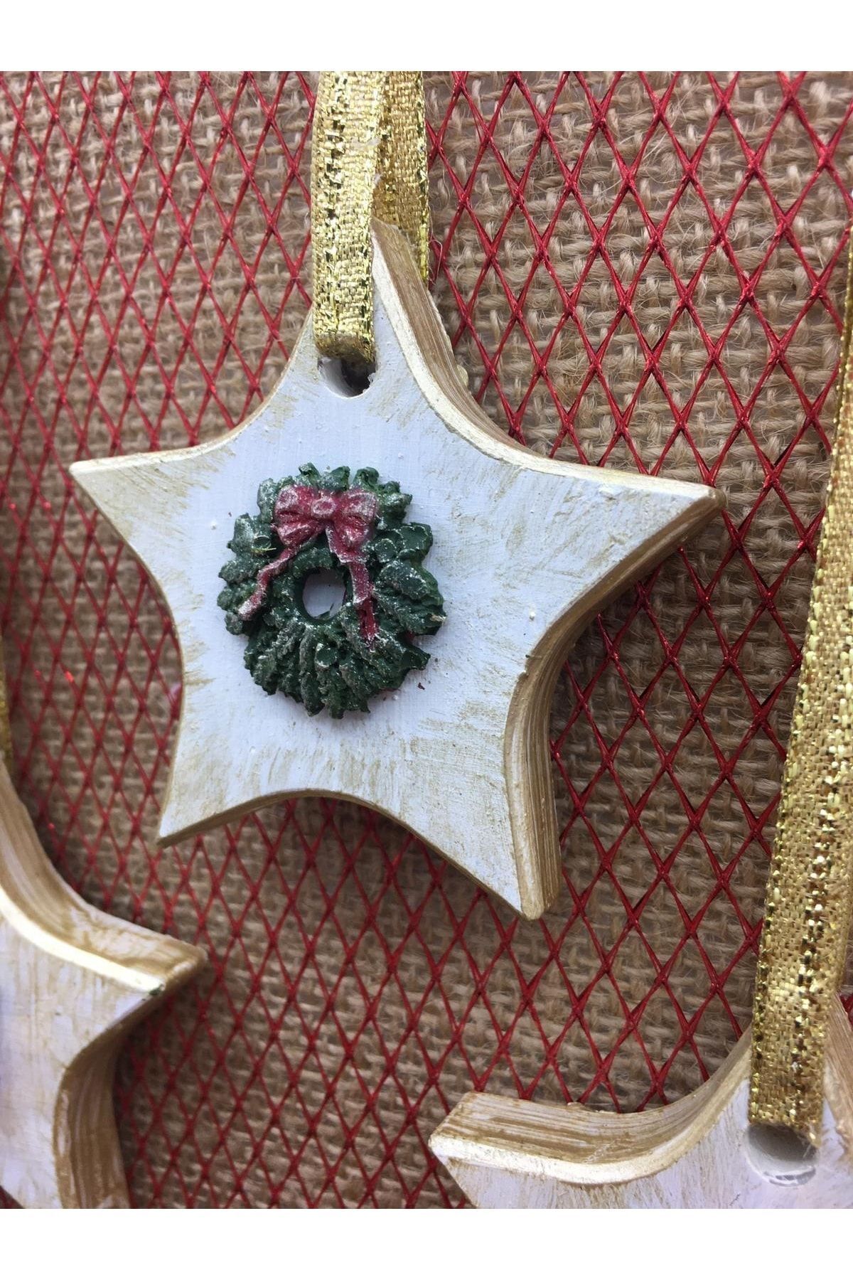 4'lü Yıldız Yılbaşı Süsü