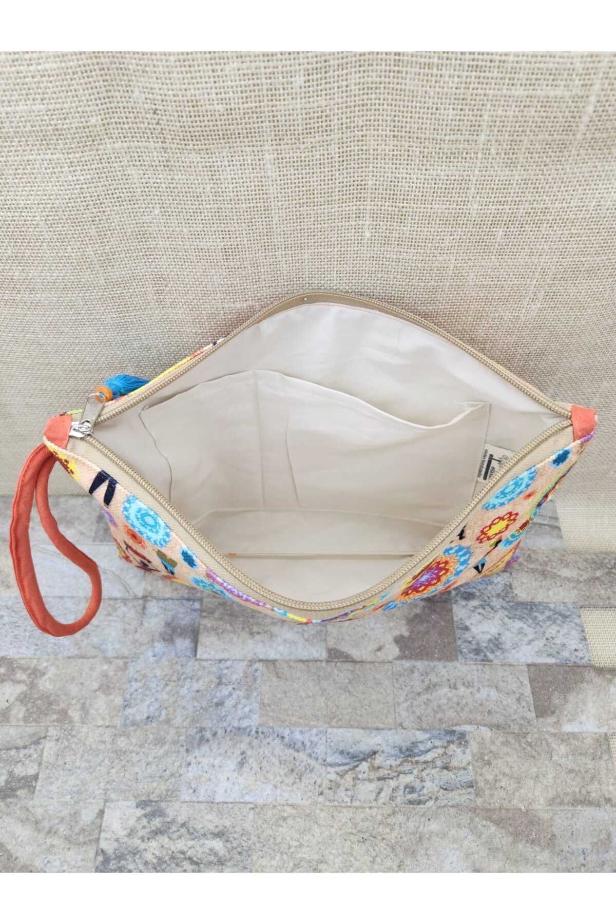 Daire Desenli Mandala Kızlar Portföy Çanta