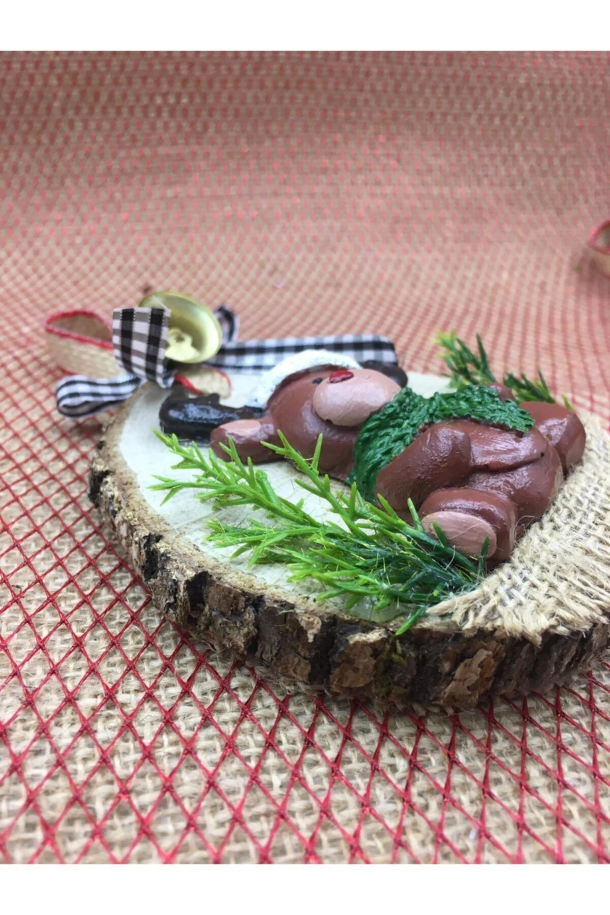 Şapkalı Geyik Yılbaşı Süsü