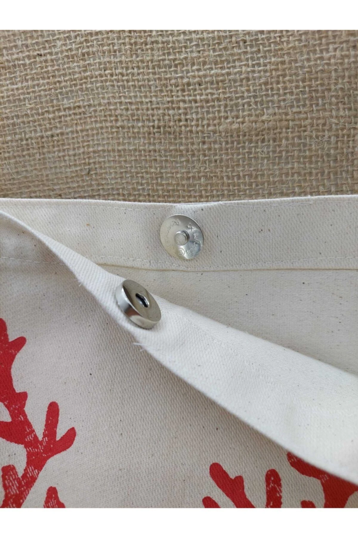 Mercan Baskılı Çanta