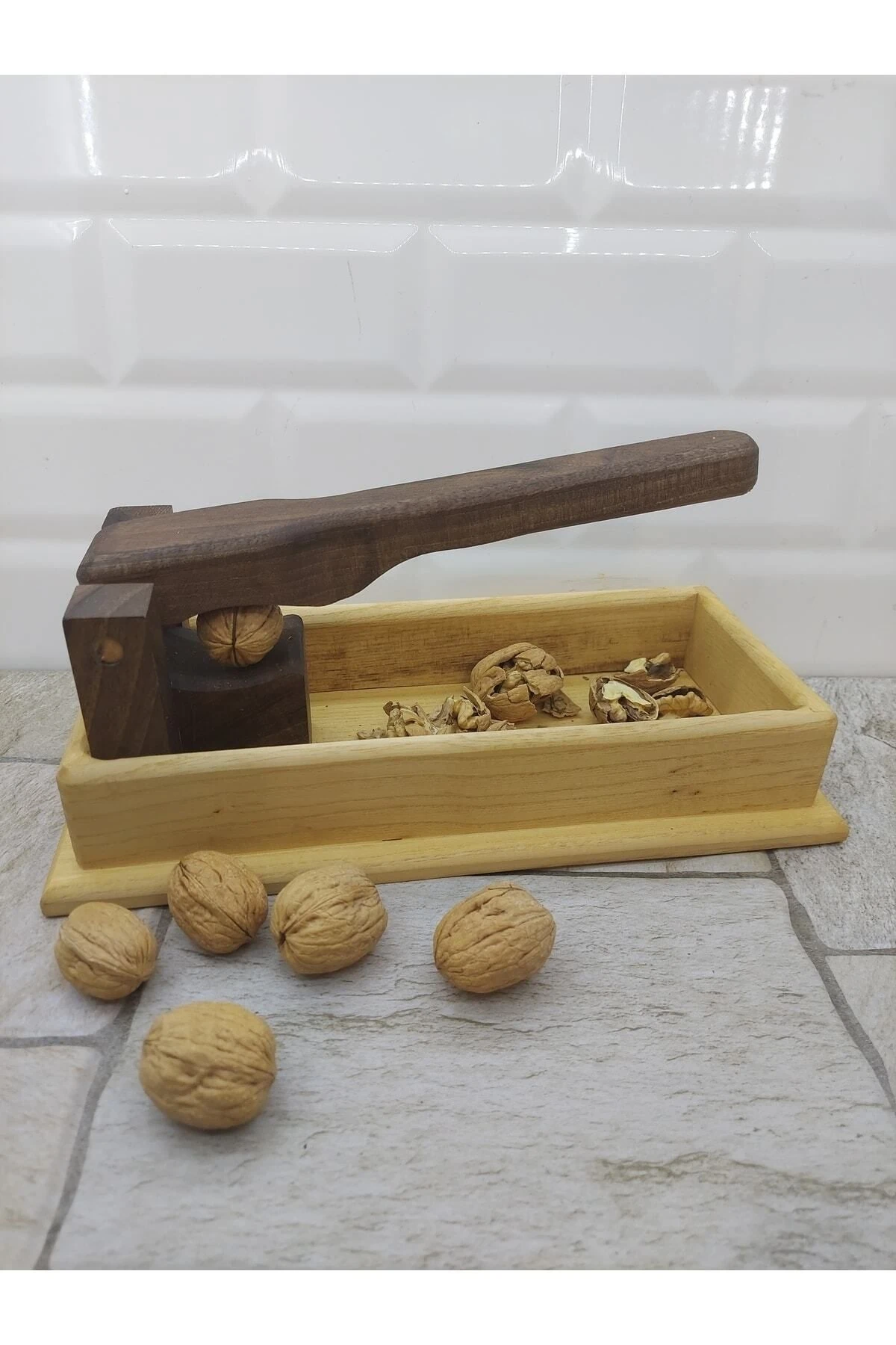 Ahşap El Yapımı Ceviz Kıracağı