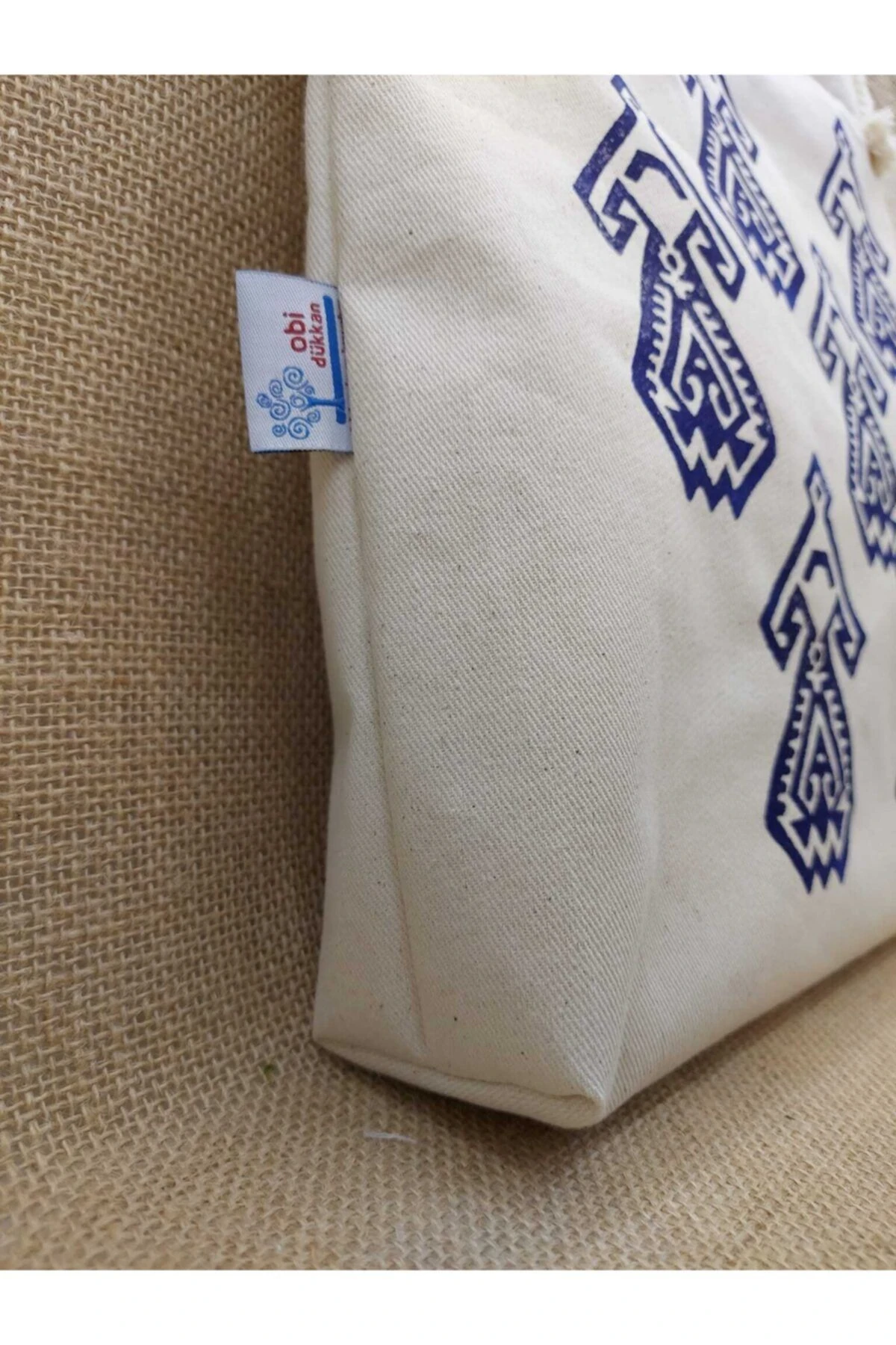 Bereket Motifi Baskılı Çanta