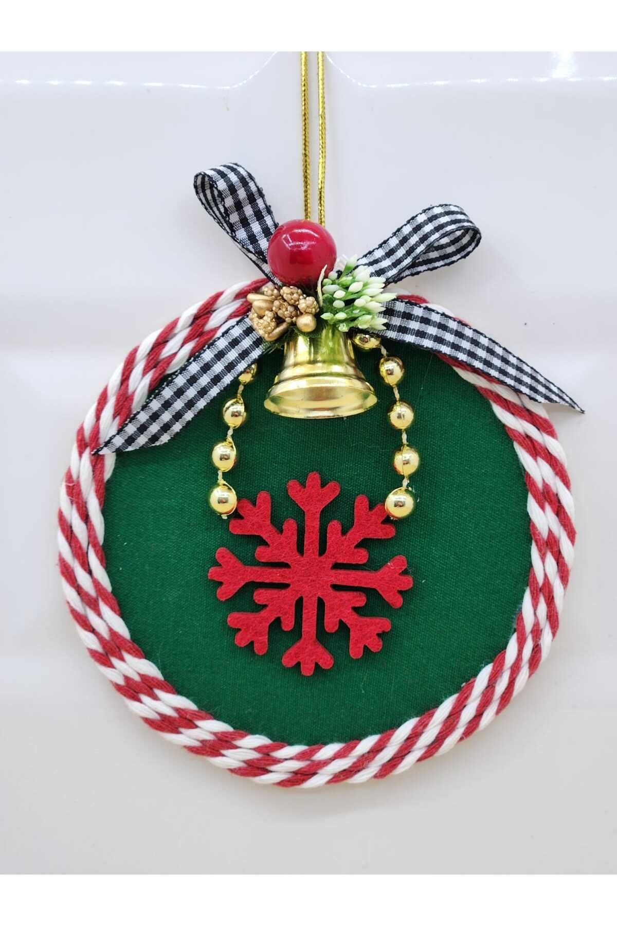 Kar Tanesi Yılbaşı Ağaç Süsü