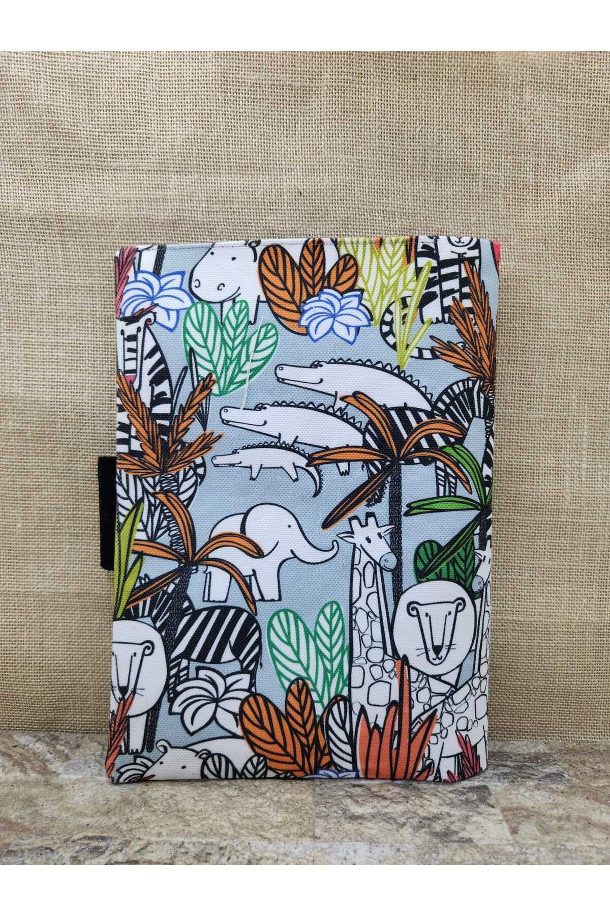 Tropical Desenli Organizer Çanta & Tablet Kılıfı