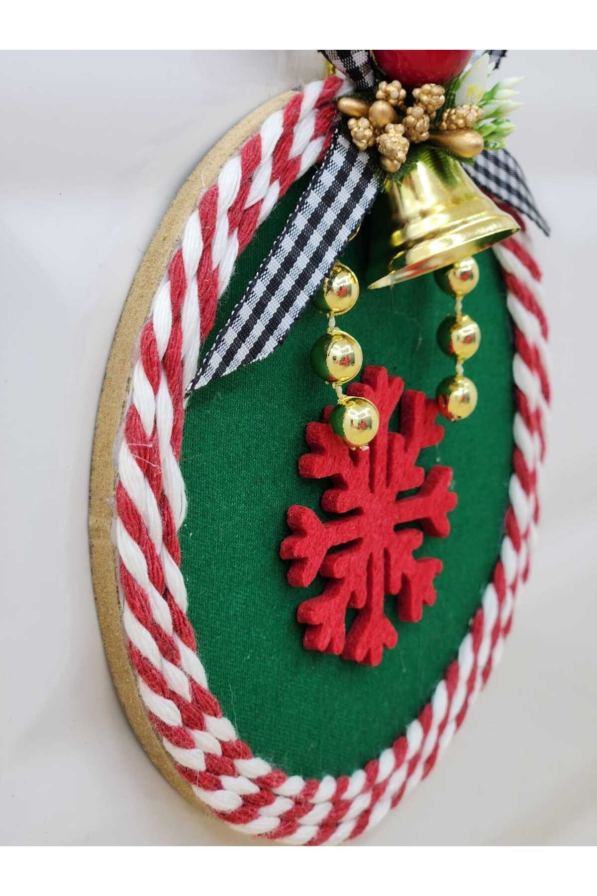 Kar Tanesi Yılbaşı Ağaç Süsü