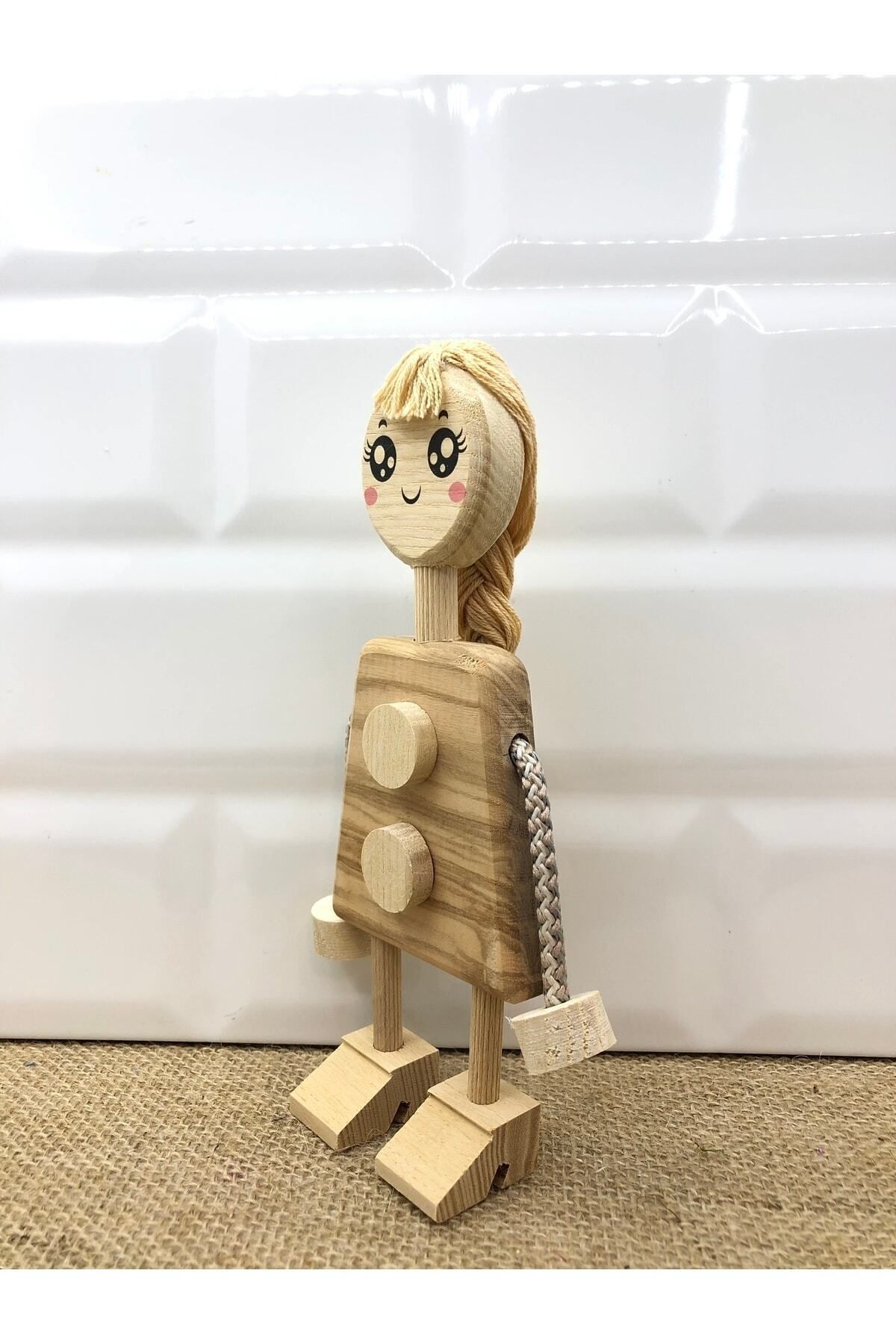 Ahşap Kız Bebek Oyuncak