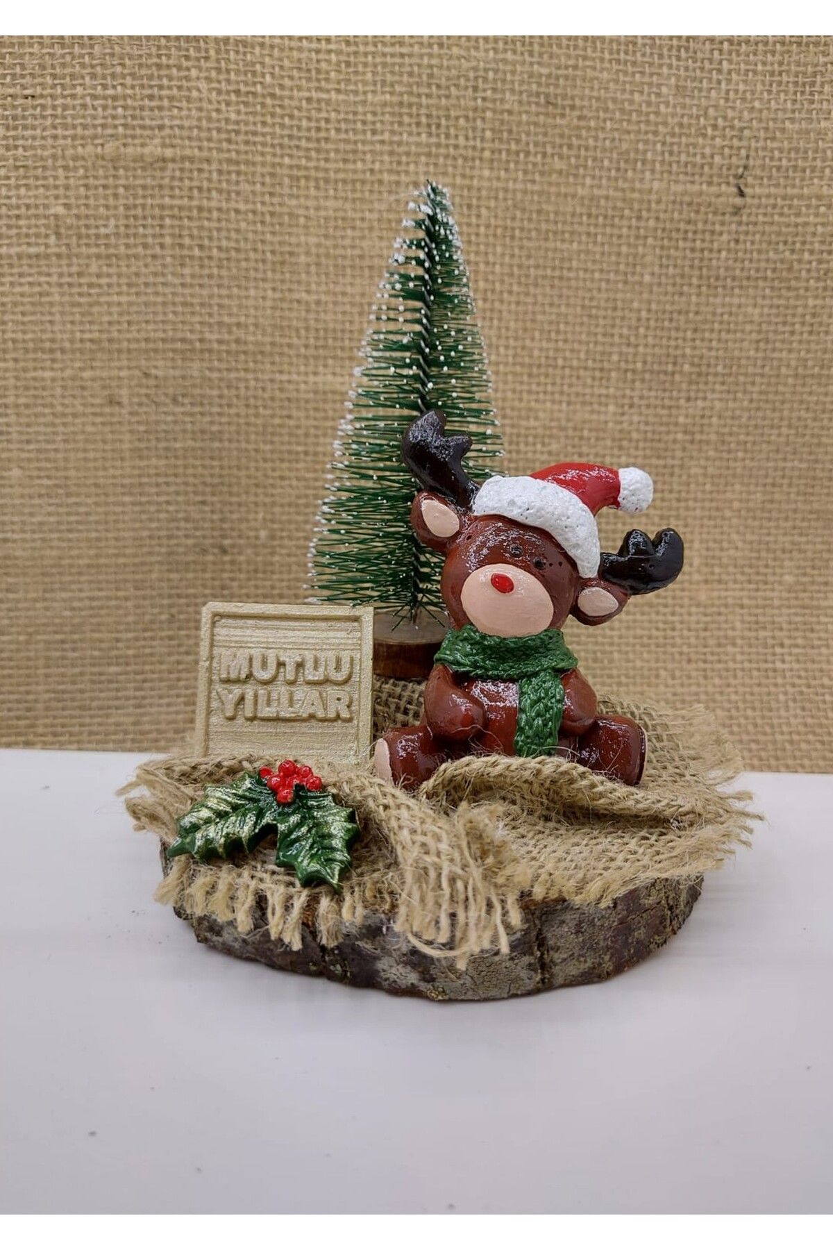 Mutlu Yıllar Yılbaşı Geyik