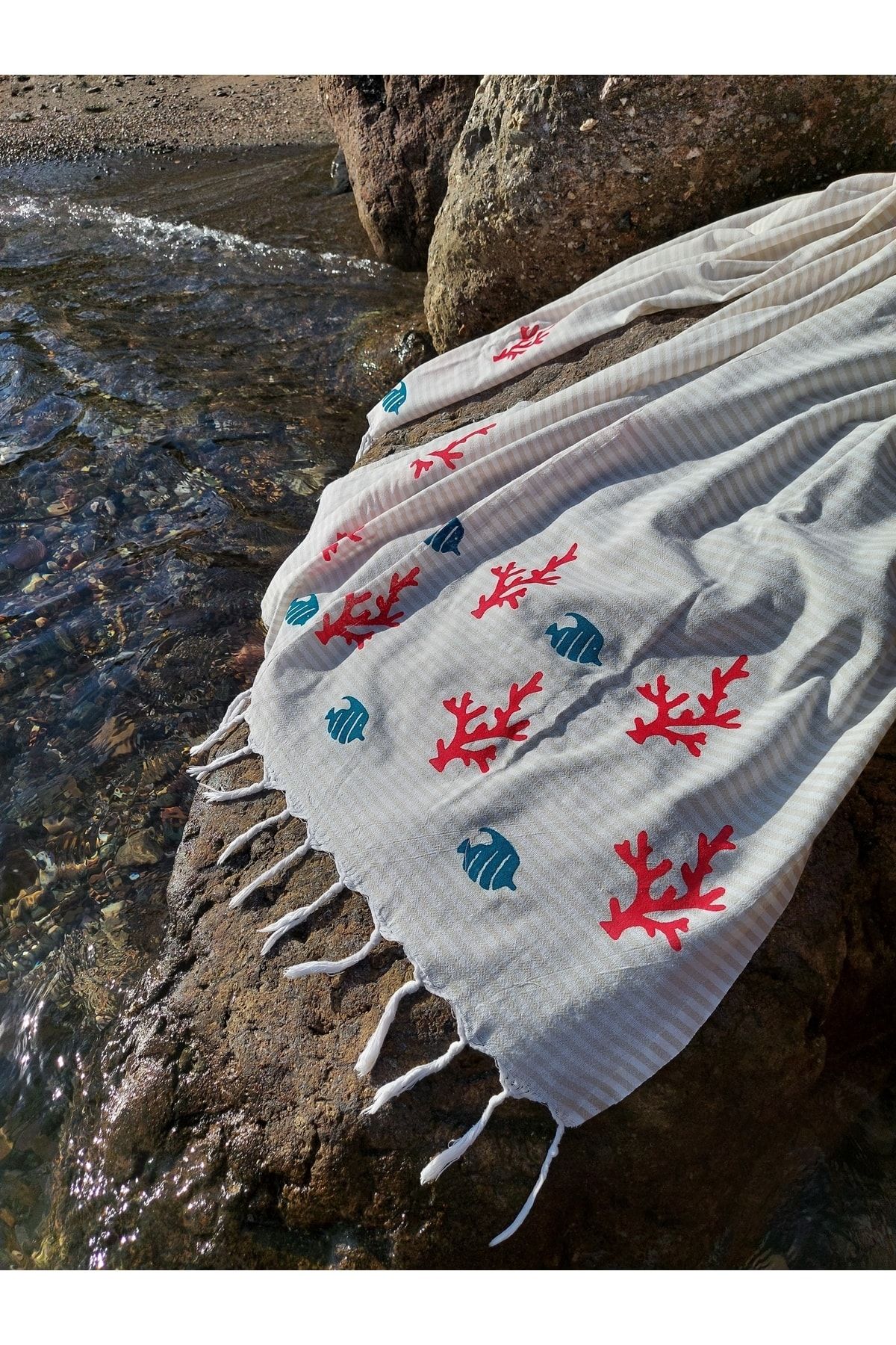 Tahta Baskılı Peştemal