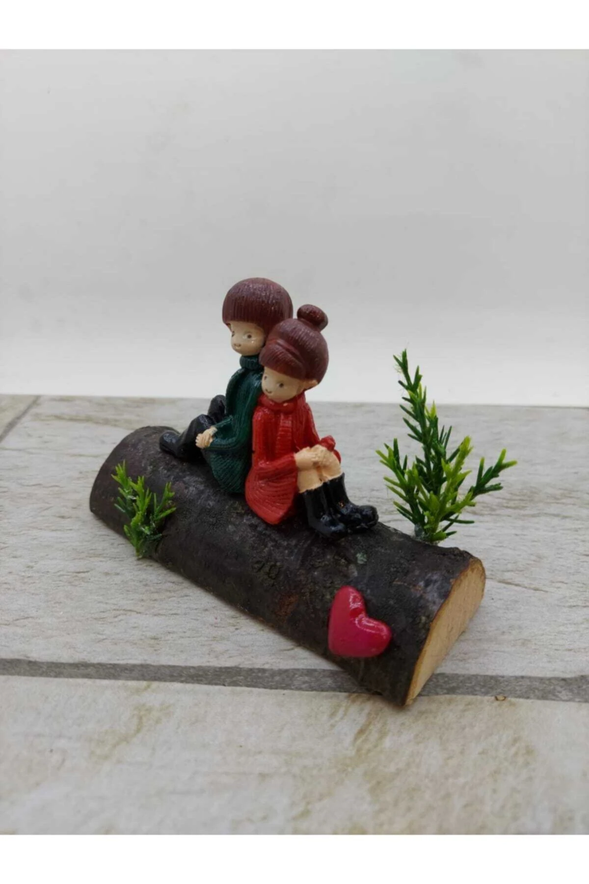 Doğadaki Aşıklar Dekoratif Obje