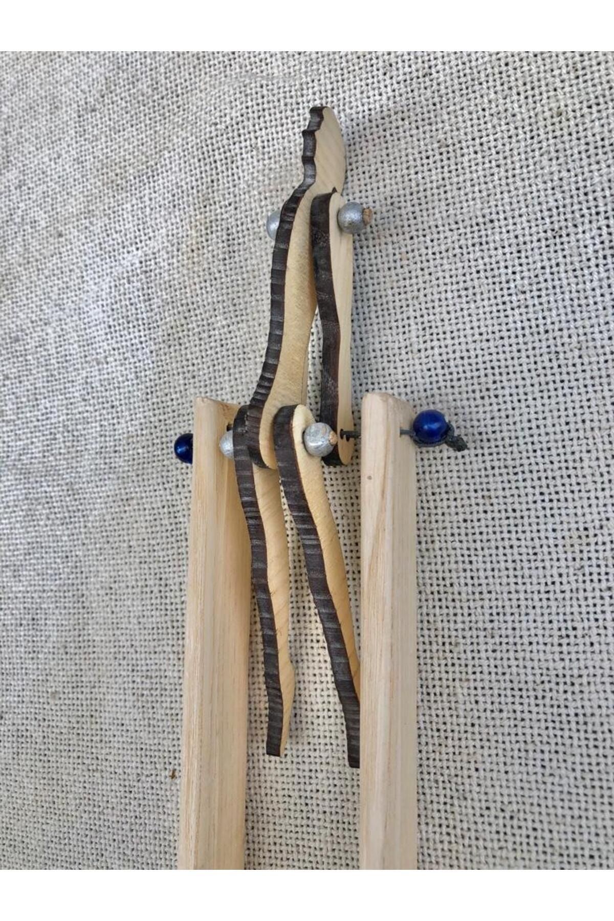 Ahşap Sallanan Akrobat Oyuncak