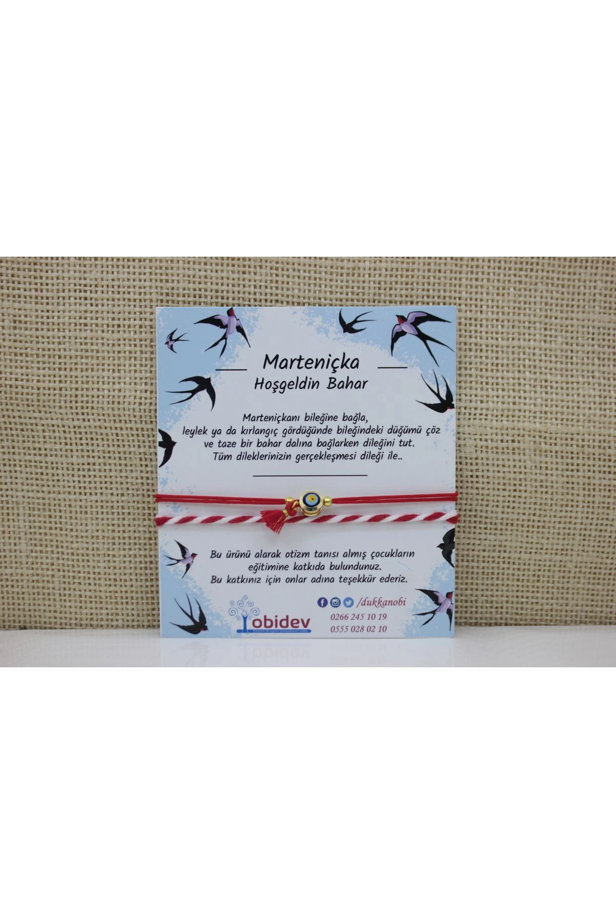 Püsküllü Marteniçka Bileklik