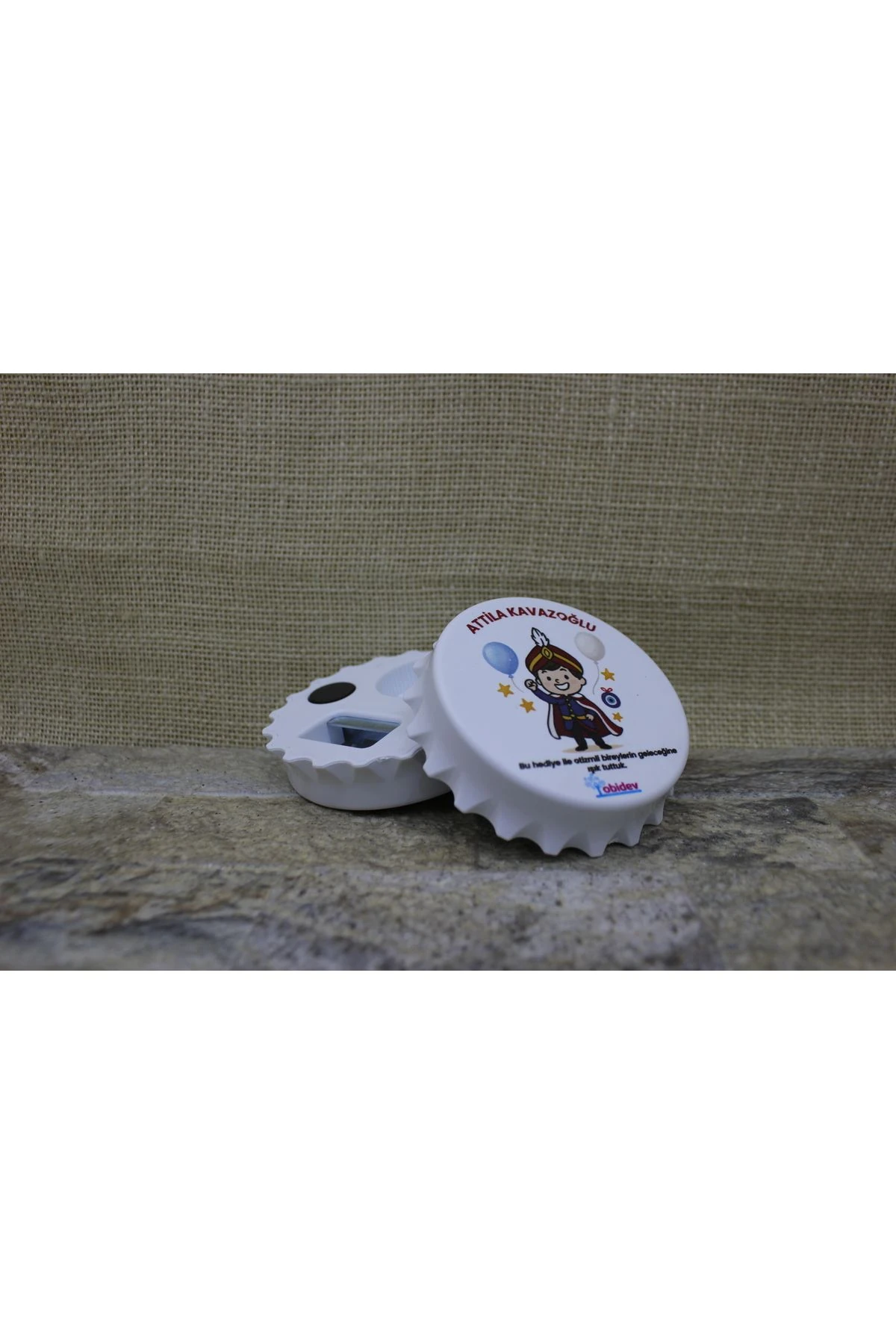 Kişiselleştirilmiş Sünnet Hediye Açacak Magnet (10 Adet)