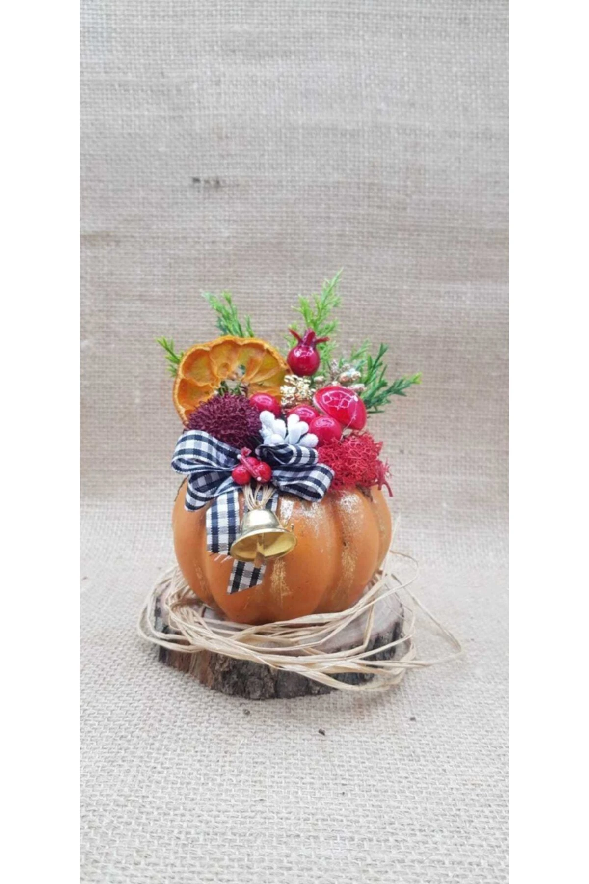 Çan Detaylı Kabak Aranjman