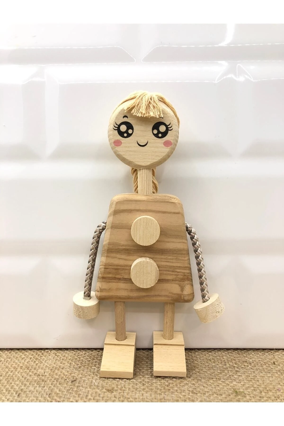 Ahşap Kız Bebek Oyuncak