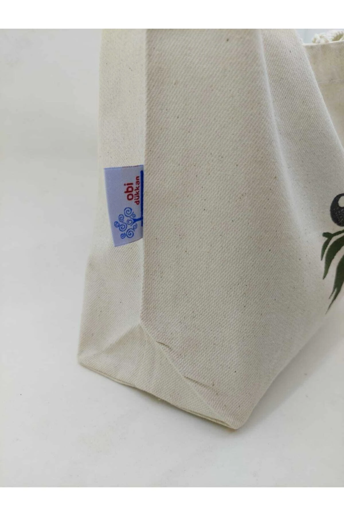 Zeytin Baskılı File Çanta